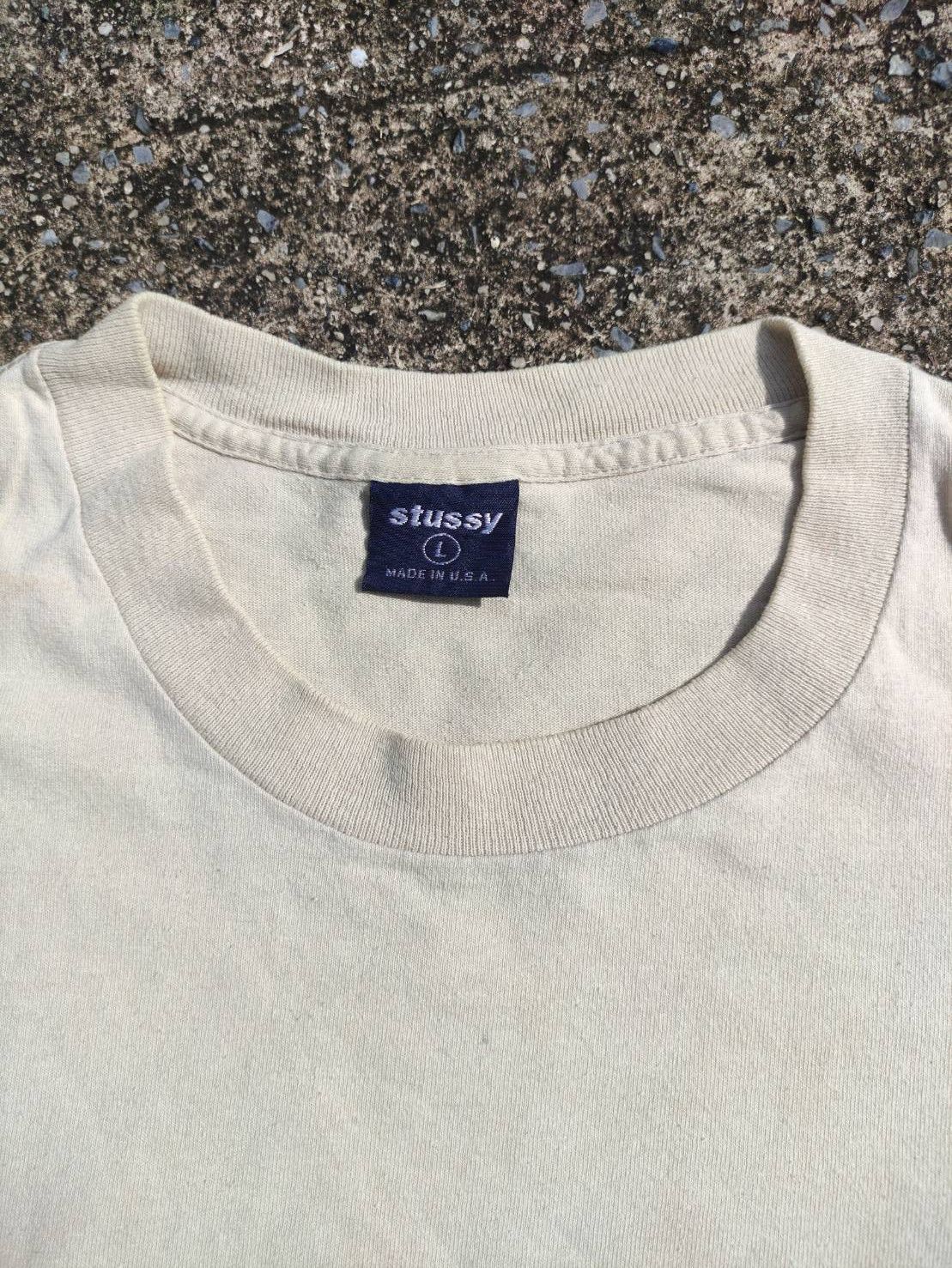 Stussy Vtg 90's Stussy " Rat Pack " Made in USA T-Shirt Size US L / EU 52-54 / 3 - 5 Thumbnail