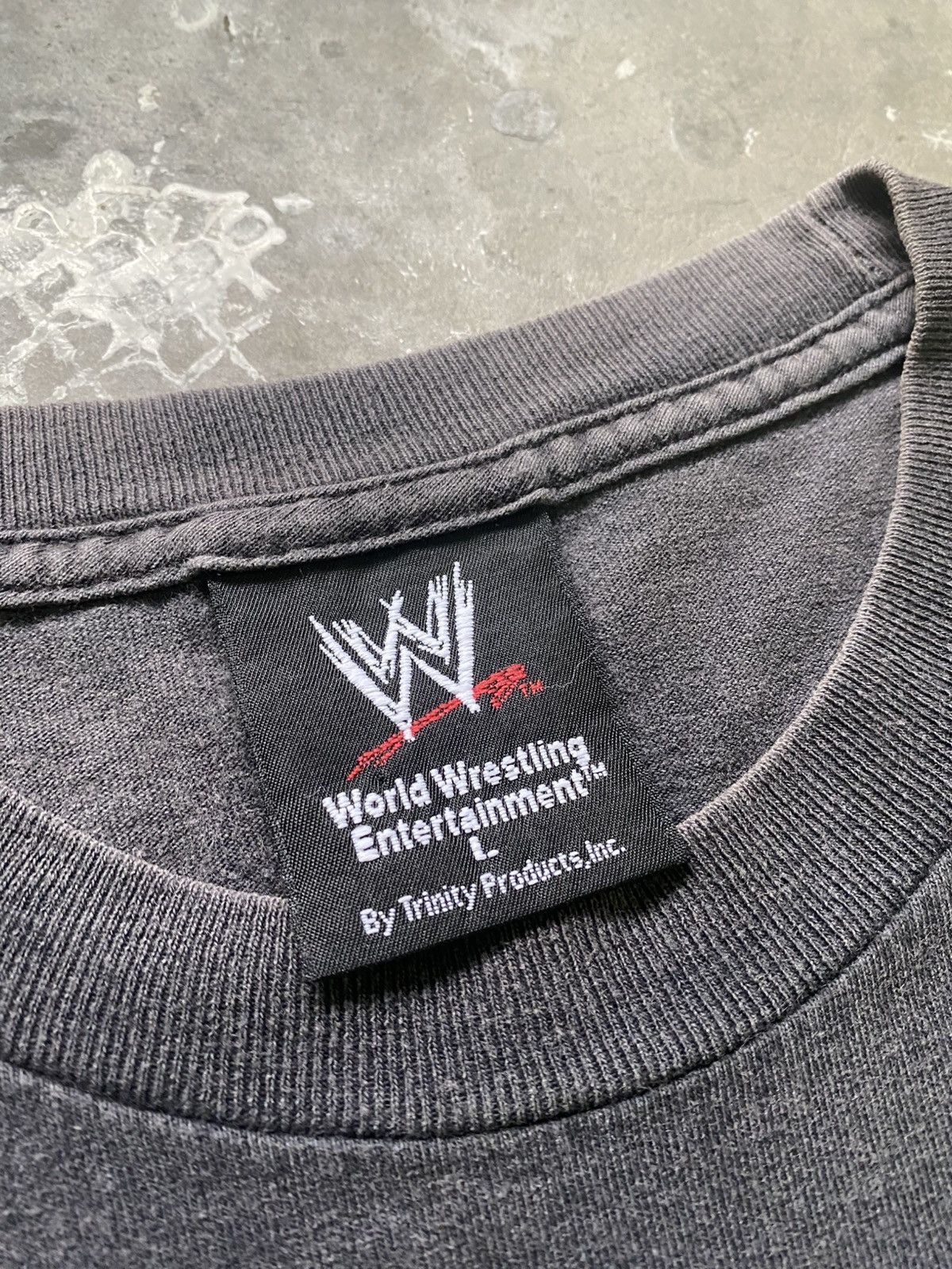 Vintage × WWE × WWF Vintage 2002 Rey Mysterio WWE Superstar Plain Faded Shirt Size US L / EU 52-54 / 3 - 10 Thumbnail