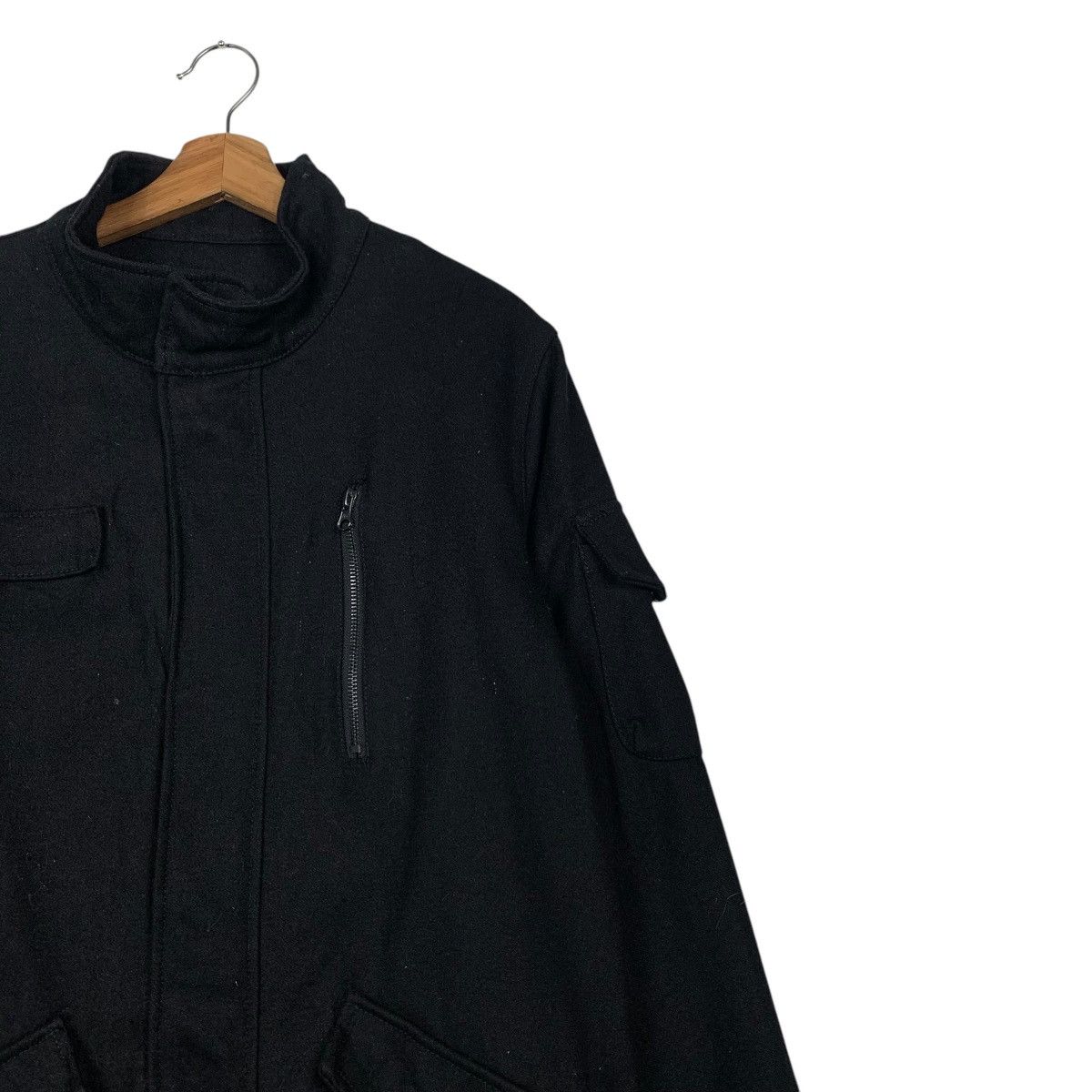 Japanese Brand NYLAUS Wool Work Casual Jacket #2259-C100 Size US L / EU 52-54 / 3 - 5 Thumbnail