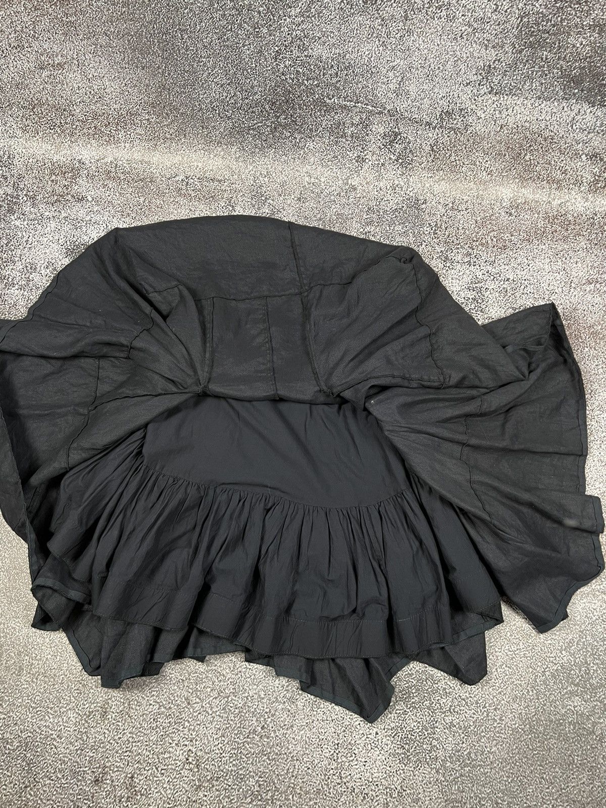 Marithe + Francois Girbaud Marithe Francois Girbaud Oversized batman linen skirt y2k Size 30" / US 8 / IT 44 - 14 Thumbnail