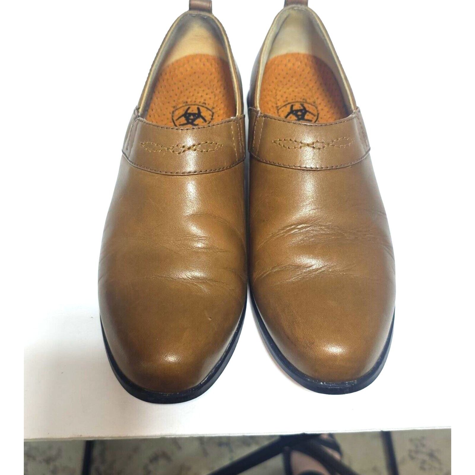 Ariat Ariat Leather Clog Mule Western Distressed Womens Size 9 B Size US 9 / IT 39 - 5 Thumbnail