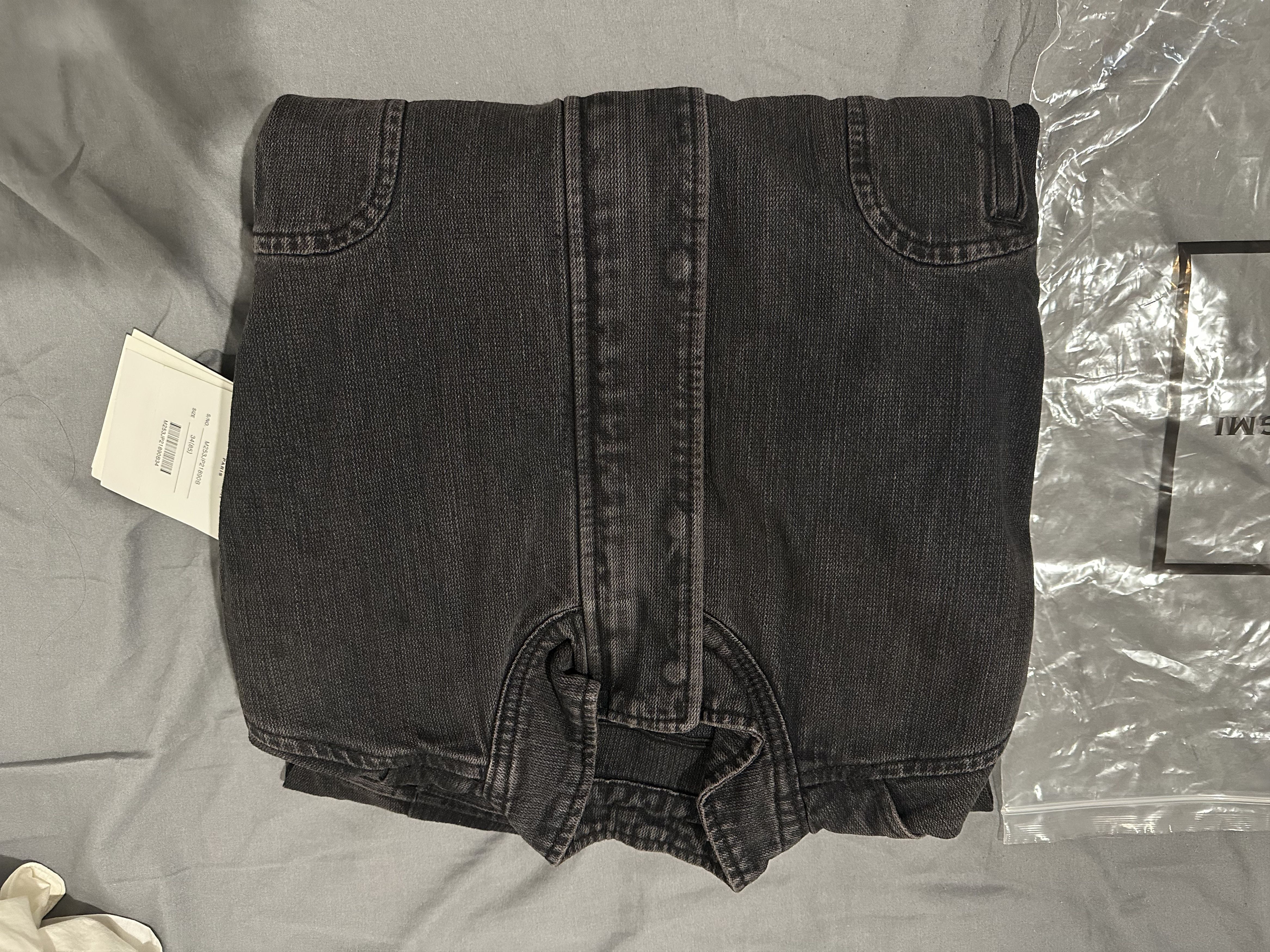 Wooyoungmi Wooyoungmi Black Denim Jacket Size XS / US 0-2 / IT 36-38 - 7 Thumbnail