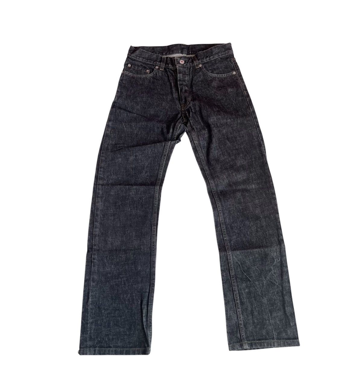 Vintage helmut lang 1999 classic denim black jeans