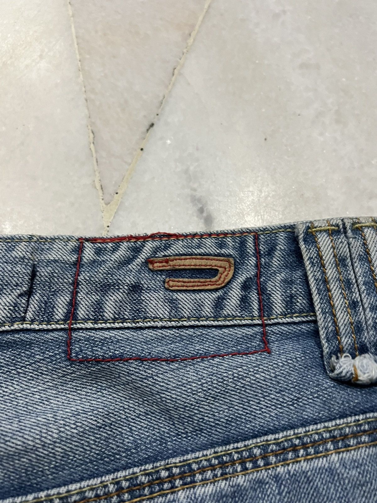 Diesel 💥FLARE💥DIESEL INDUSTRY WASHED FADED JEANS Size US 31 - 15 Thumbnail
