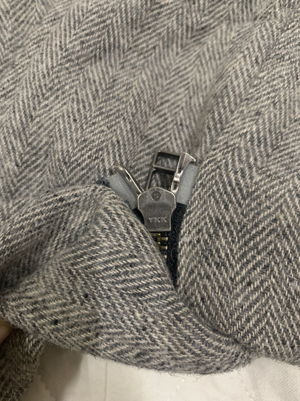 Beams Plus Japanese Beams Heart Wool Blend Herringbone Pattern Jacket Size US S / EU 44-46 / 1 - 9 Thumbnail