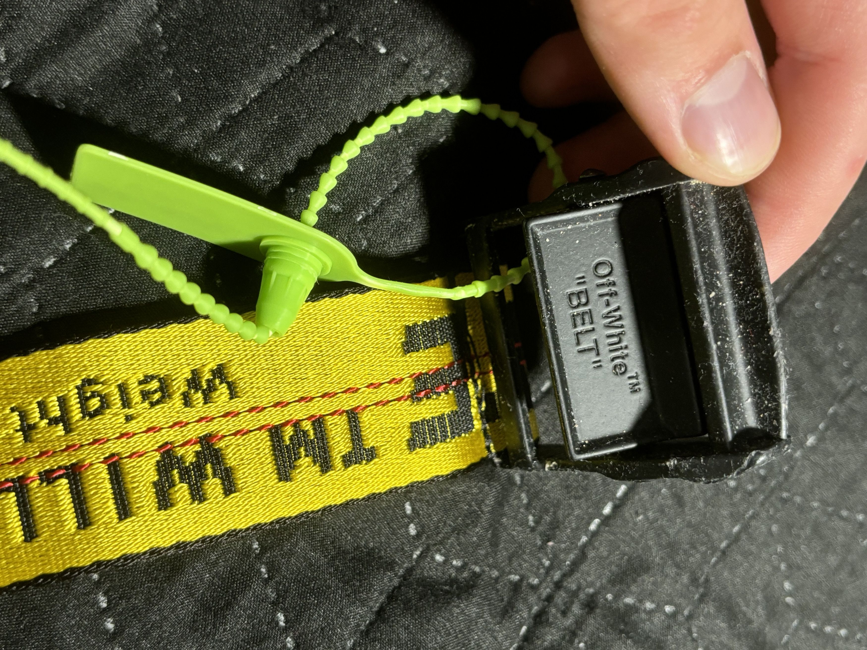 Off-White Off-White Belt Size ONE SIZE - 6 Thumbnail