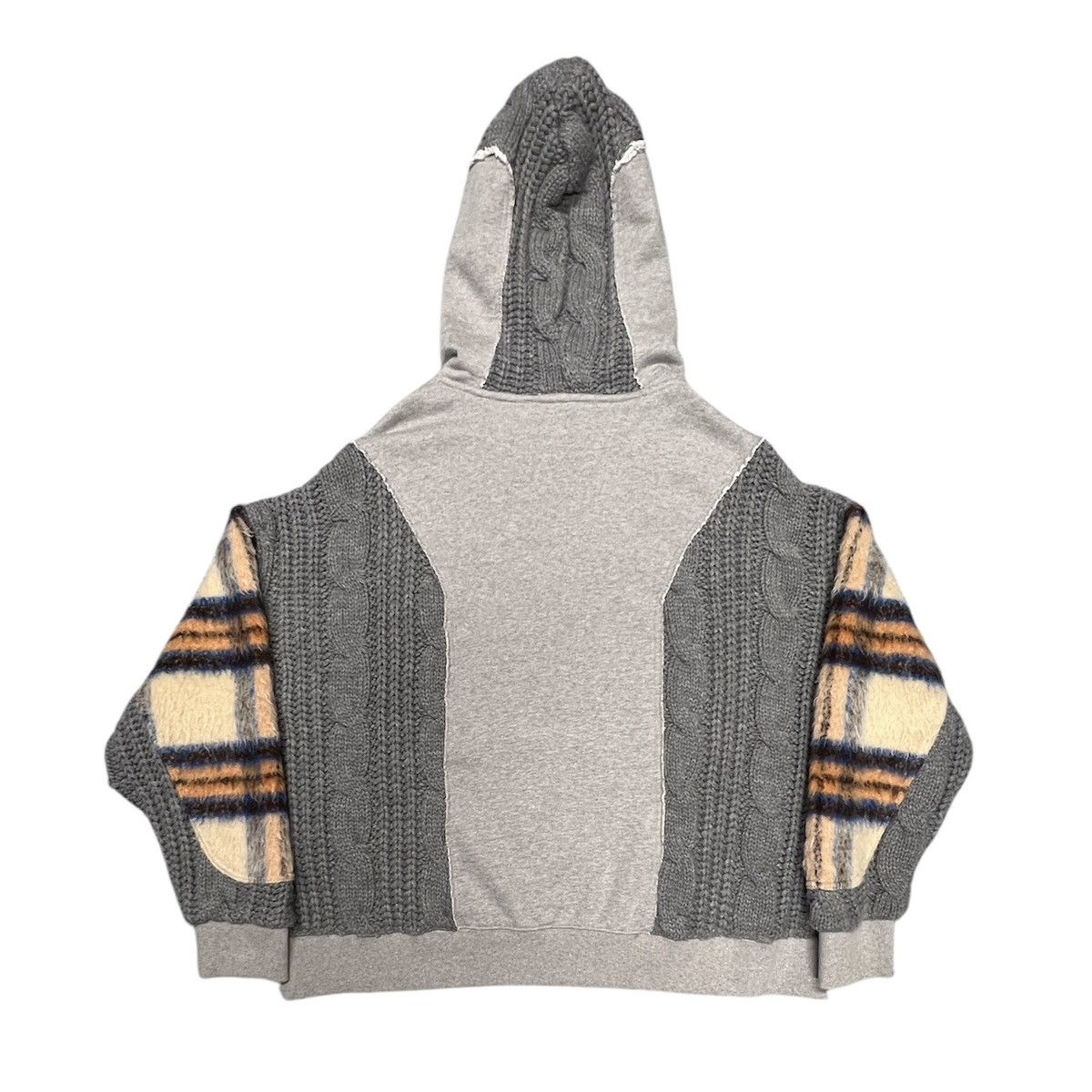 Andersson Bell ANDERSSON BELL Contrast ANTWERP Knit Hoodie Sweatshirt Size US XL / EU 56 / 4 - 6 Thumbnail