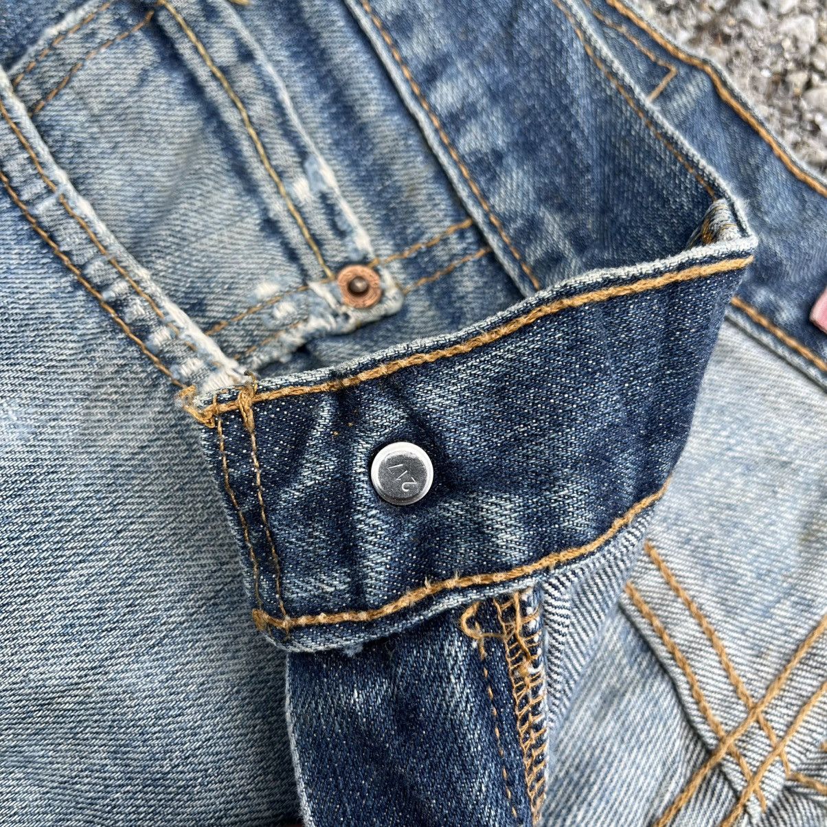 Levi's Vintage Levis 527 Flare Bootcut Bell Bottom Jeans Distressed Size US 32 / EU 48 - 10 Thumbnail