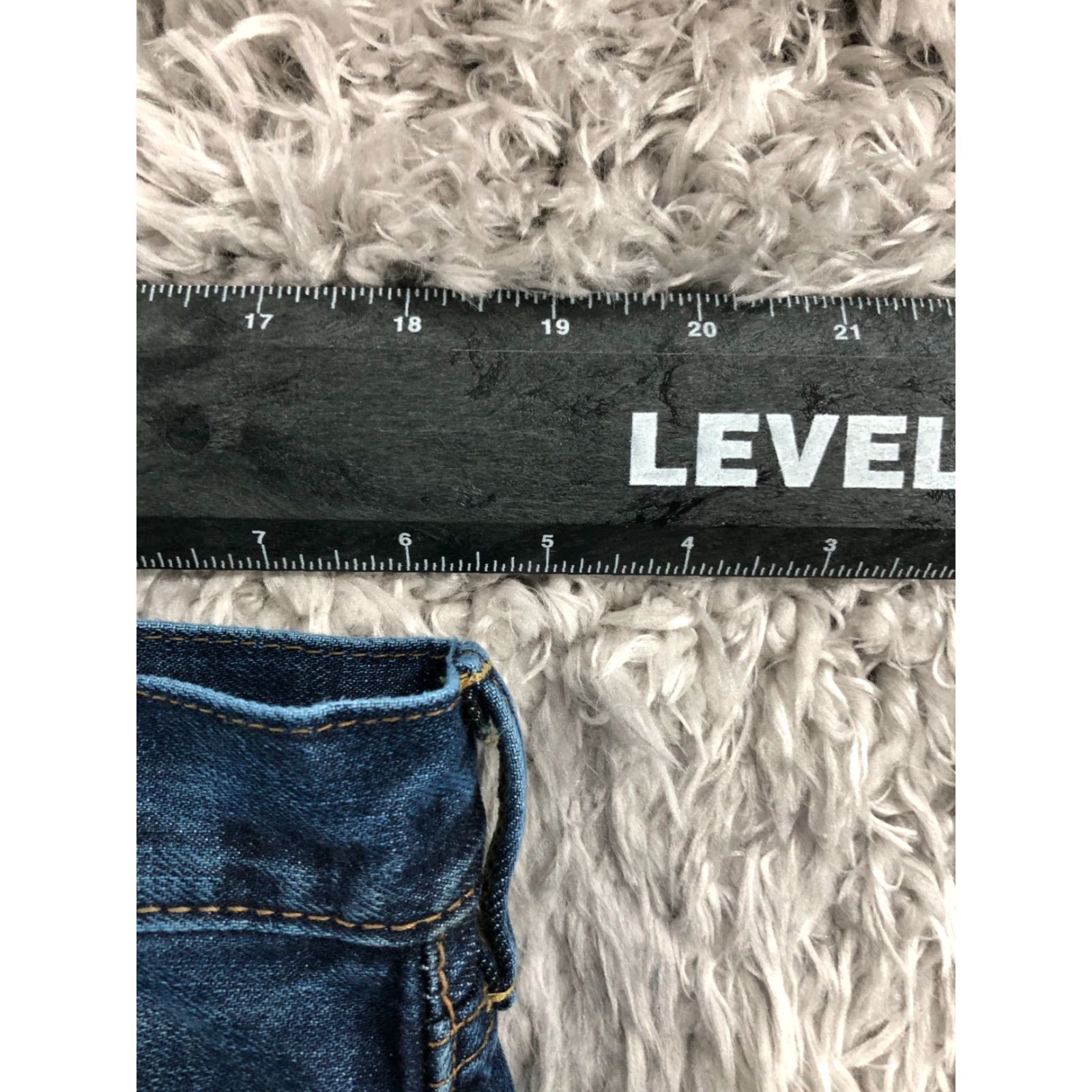 Gap Gap 1969 Jeans Size 36x30 Mens Straight Mid Rise Dark Blue Denim 5-Pocket Regular Comfort Zip Belt Loops Size US 36 / EU 52 - 2 Thumbnail