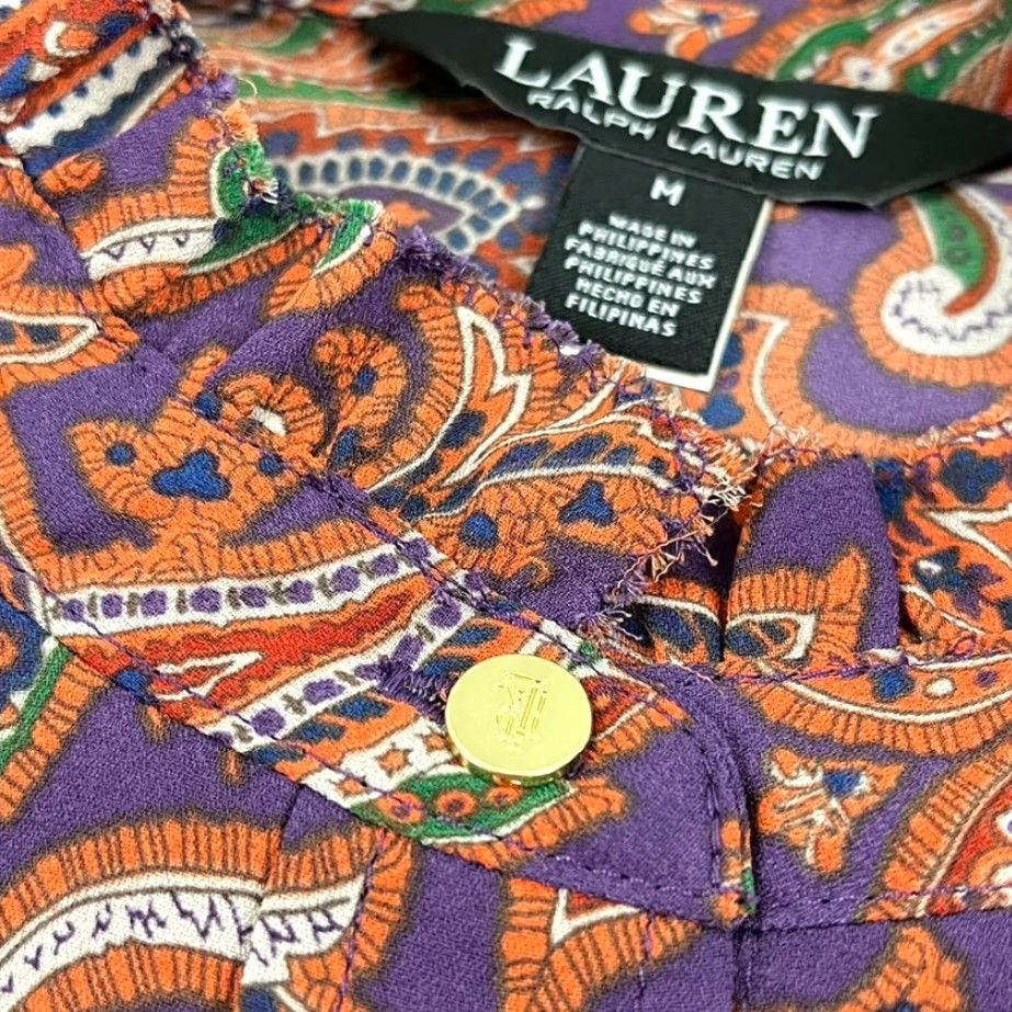 Ralph Lauren LAUREN RALPH LAUREN Black Label Alshinto Shirt Womens Medium Mid Sleeve Button Shirt Size M / US 6-8 / IT 42-44 - 4 Thumbnail