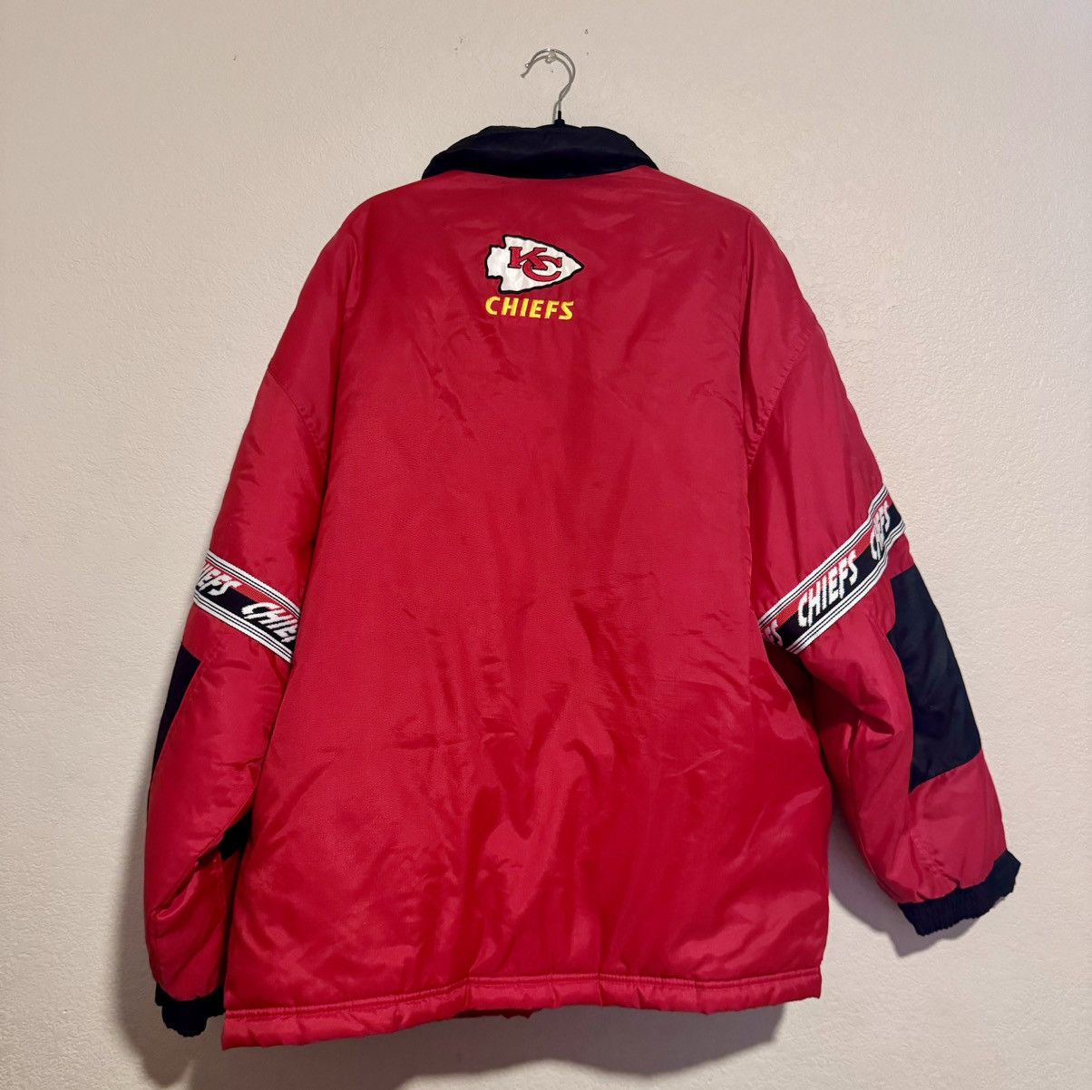 Pro Player Vintage 90s Kansas City Chiefs Football Pro Player Jacket Size US XL / EU 56 / 4 - 7 Thumbnail
