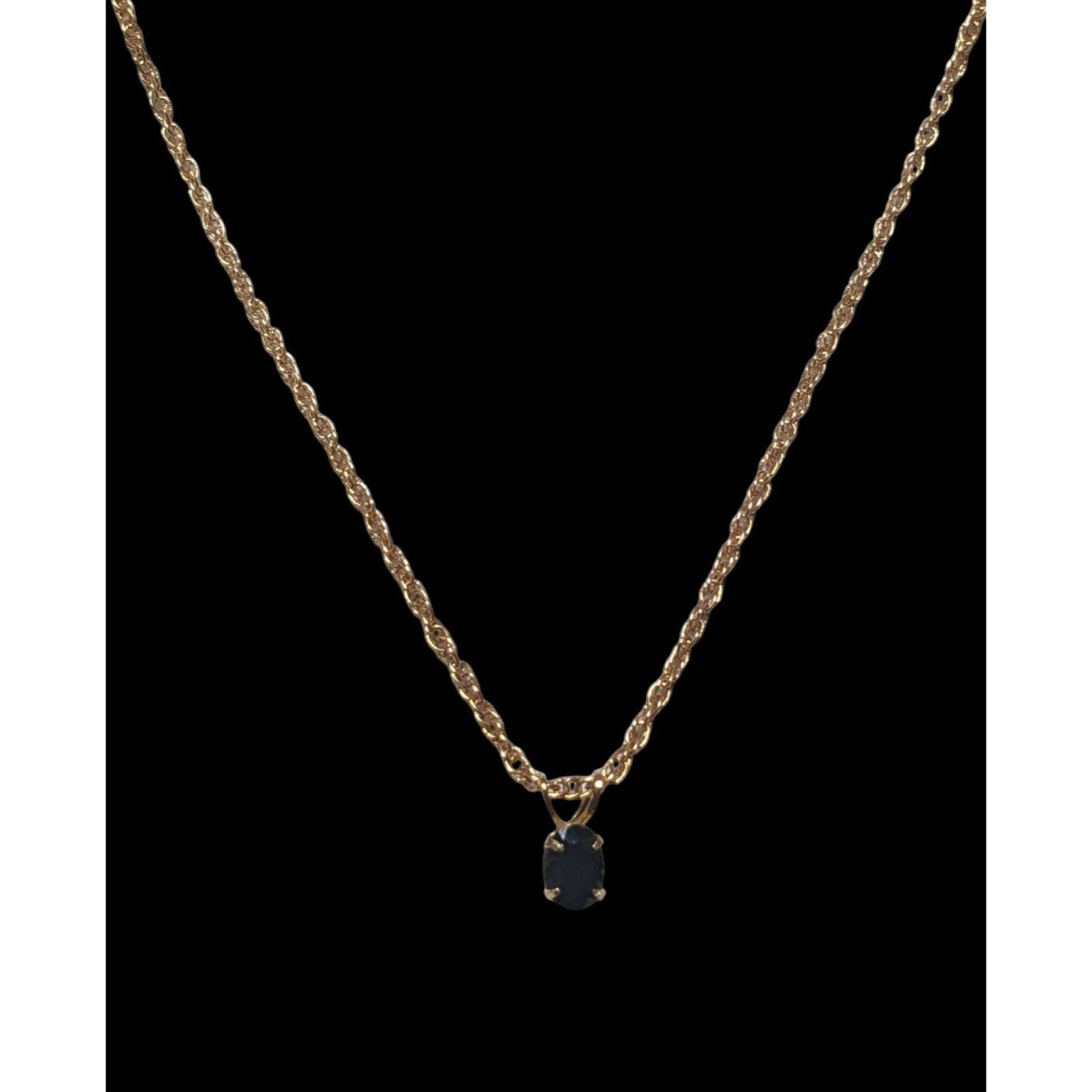 Other Minimalist Black And Gold Pendant Necklace Size ONE SIZE - 3 Thumbnail