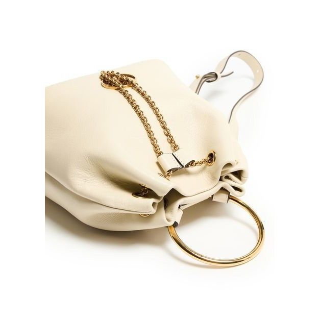 Chloe Chloe Bracelet Vegetal Beige Leather Backpack New & Authenti Size ONE SIZE - 6 Thumbnail