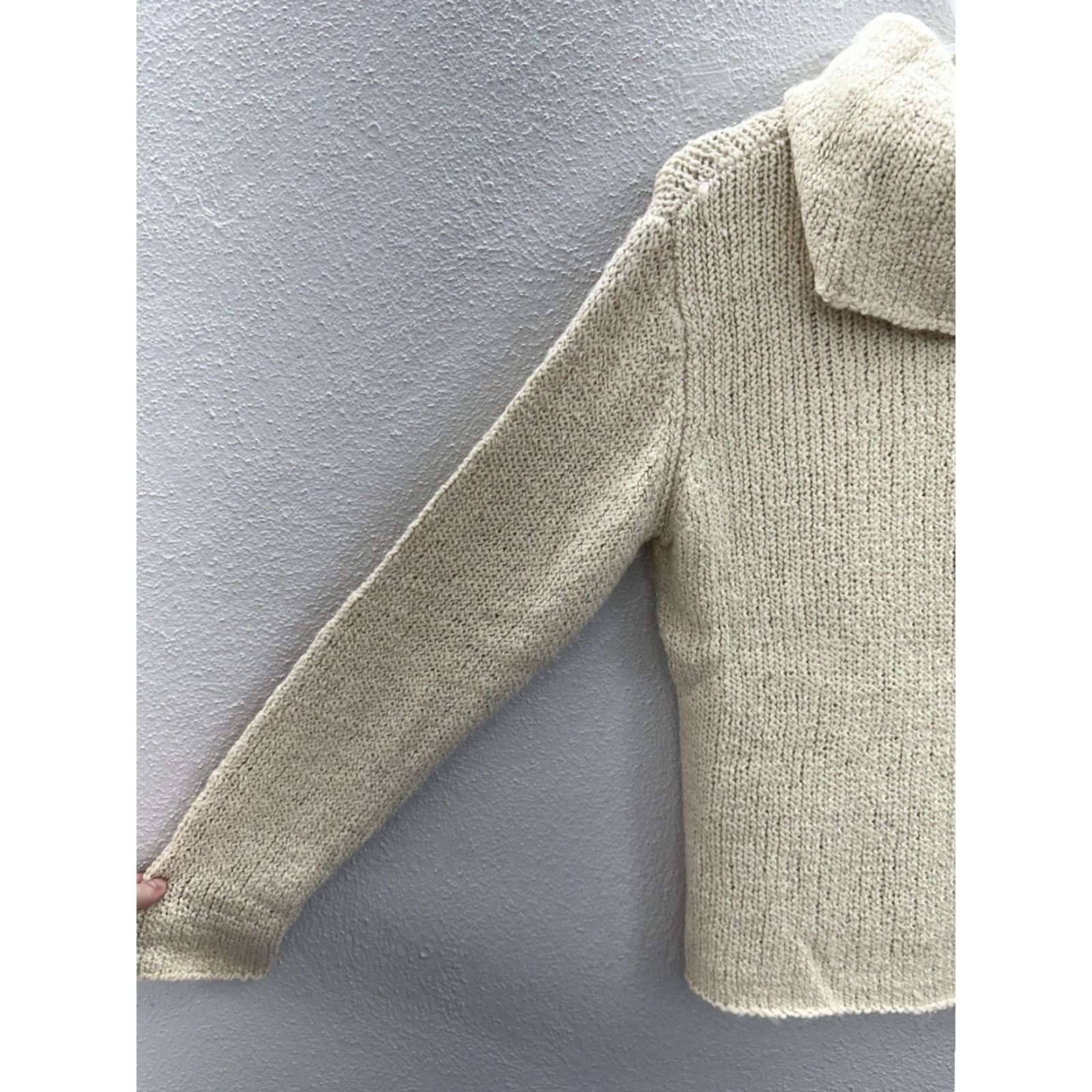 Eileen Fisher Eileen Fisher Womens Sweater Medium Tan Pullover Cowl Neck Merino Wool Camel Size M / US 6-8 / IT 42-44 - 2 Thumbnail