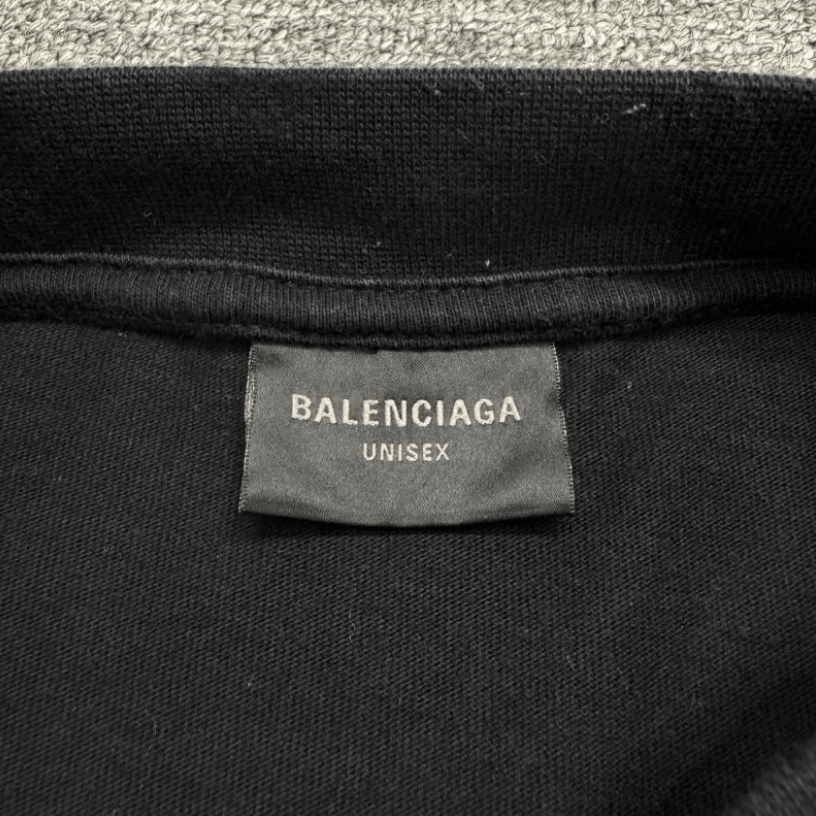 Balenciaga Balenciaga Oversized Long-Sleeve T-Shirt 3M Size US L / EU 52-54 / 3 - 3 Thumbnail