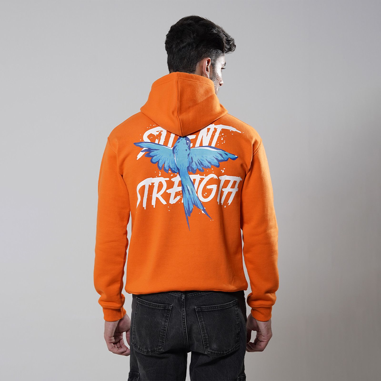 Hoodie unisex orange heavyweight Phantom Regalia