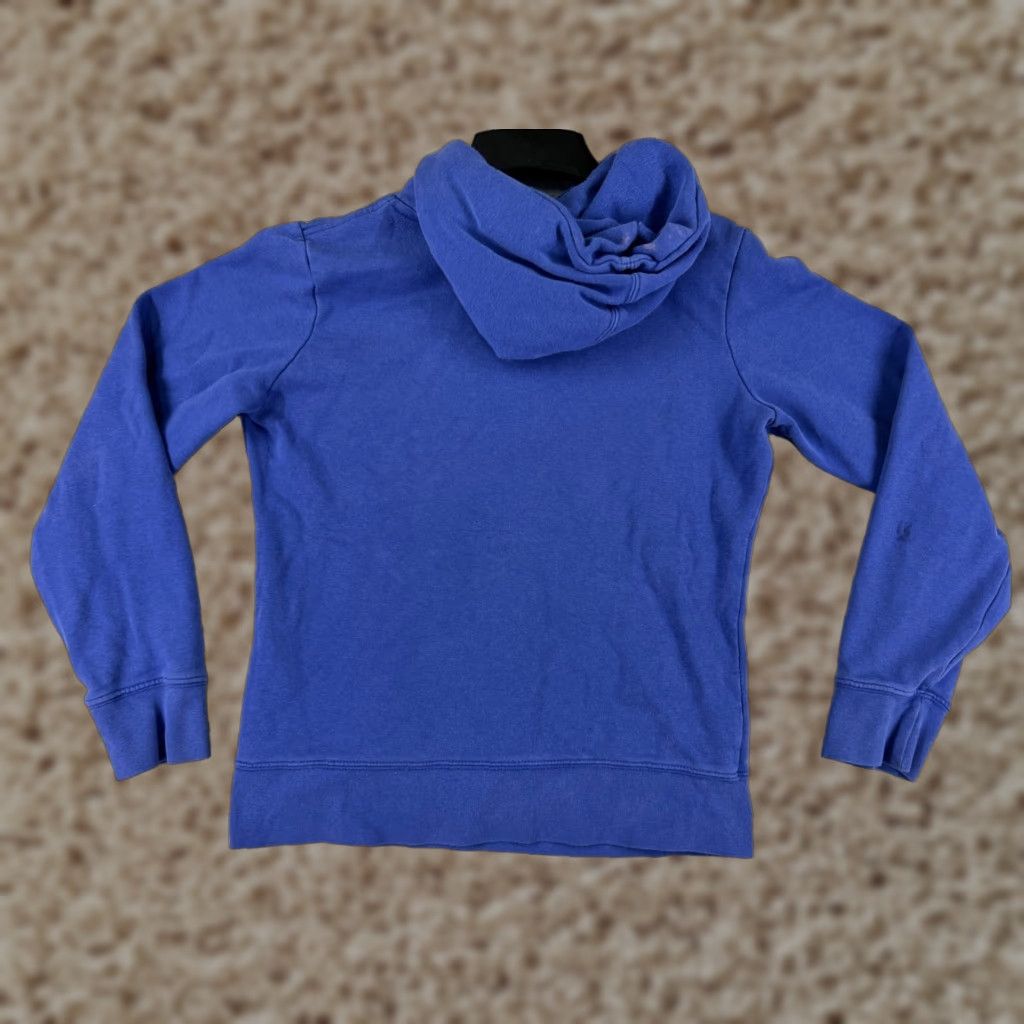 The North Face VINTAGE The North Face Hoodie Womens S Purple Logo Cotton Blend Hooded Pullover Female Regular Fit Size S / US 4 / IT 40 - 1 Thumbnail