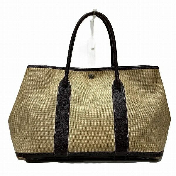 Hermes Hermes Hermes Garden Party PM Tote Bag Canvas Tote Bag in Good Condition Size ONE SIZE - 1 Thumbnail