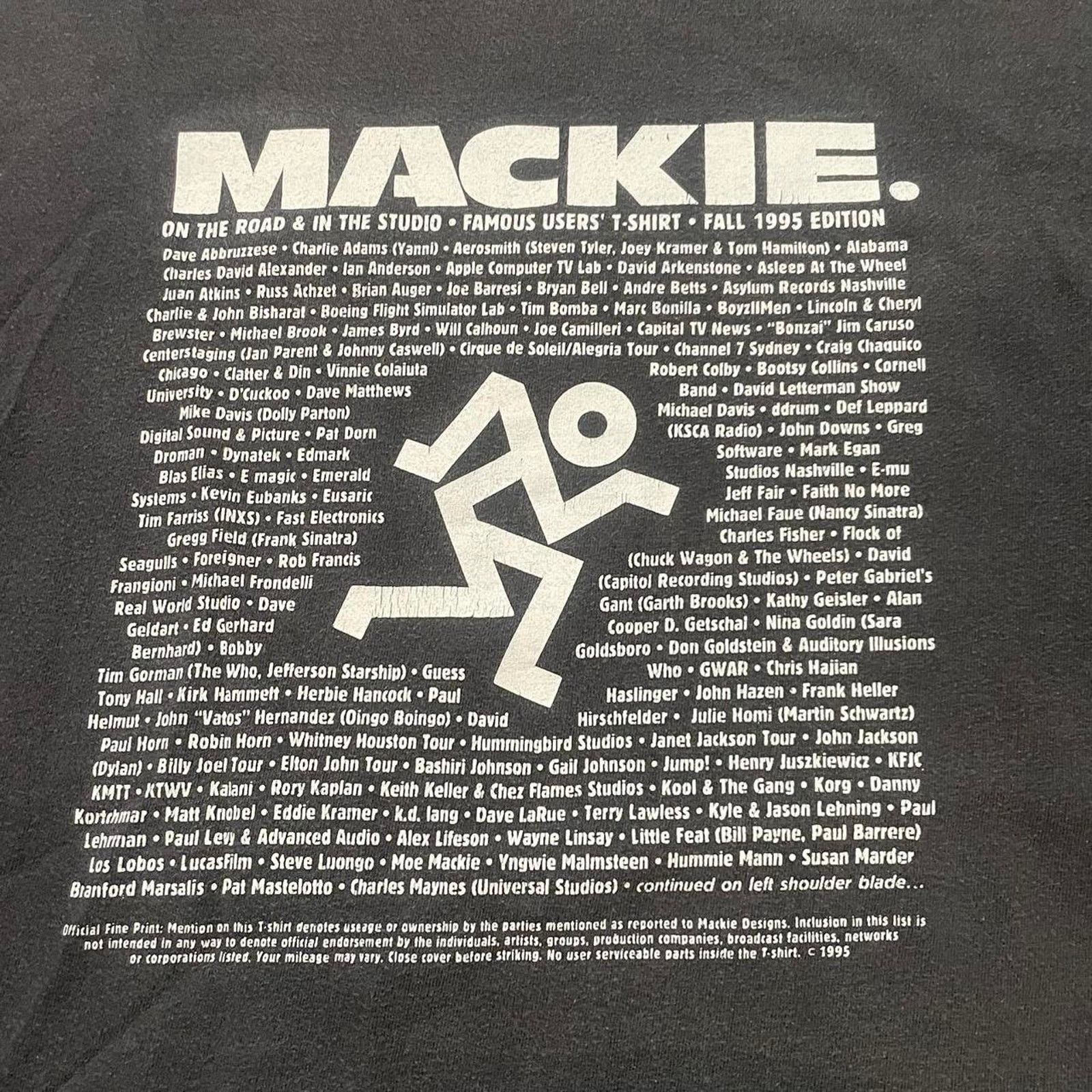 Other Super Rare Music Radio Tee - Mackie on the Road tee Size US L / EU 52-54 / 3 - 2 Thumbnail