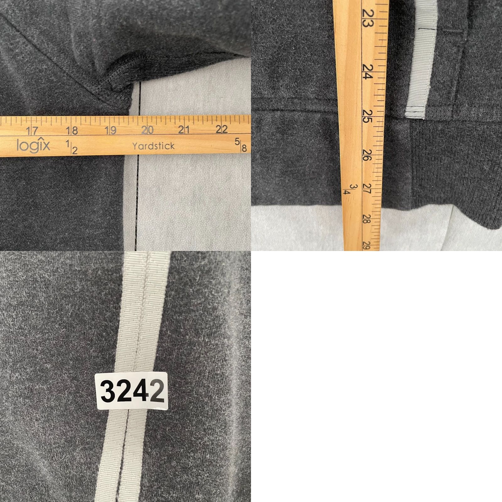 Lululemon Lululemon Jacket Womens 6 Gray Yin To My Yang Cardigan Fleece Snap Pocket Ladies Size M / US 6-8 / IT 42-44 - 8 Thumbnail