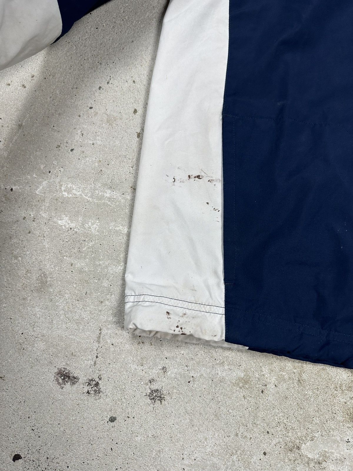 Nike × Vintage Vintage Y2K Nike Navy Track Jacket Swoosh Size US M / EU 48-50 / 2 - 4 Thumbnail