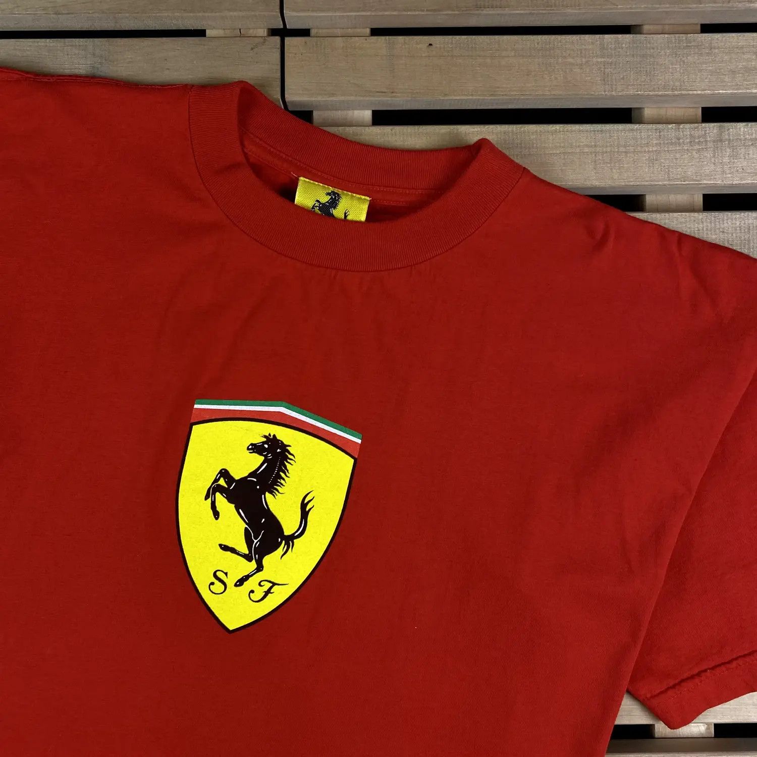 Ferrari Mens Vintage T Shirt Ferrari Size XL Size US XL / EU 56 / 4 - 2 Thumbnail