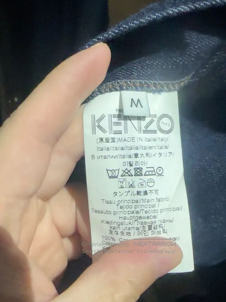Kenzo Kenzo Men's Denim Jacket Size US M / EU 48-50 / 2 - 5 Thumbnail