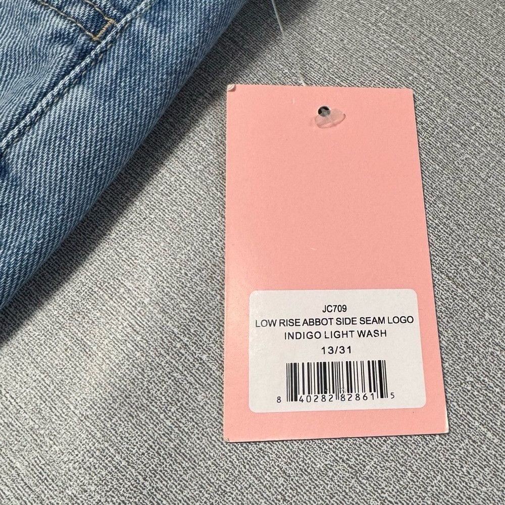 Juicy Couture NWT New Juicy Couture Low Rise Abbot Side Seam Logo Jeans S Size 31" - 8 Thumbnail