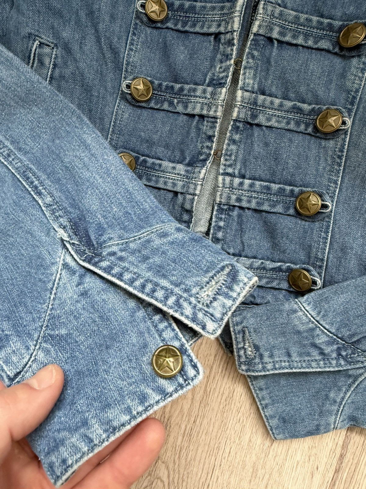 Other EDC denim jacket napoleon jacket Size S / US 4 / IT 40 - 8 Thumbnail