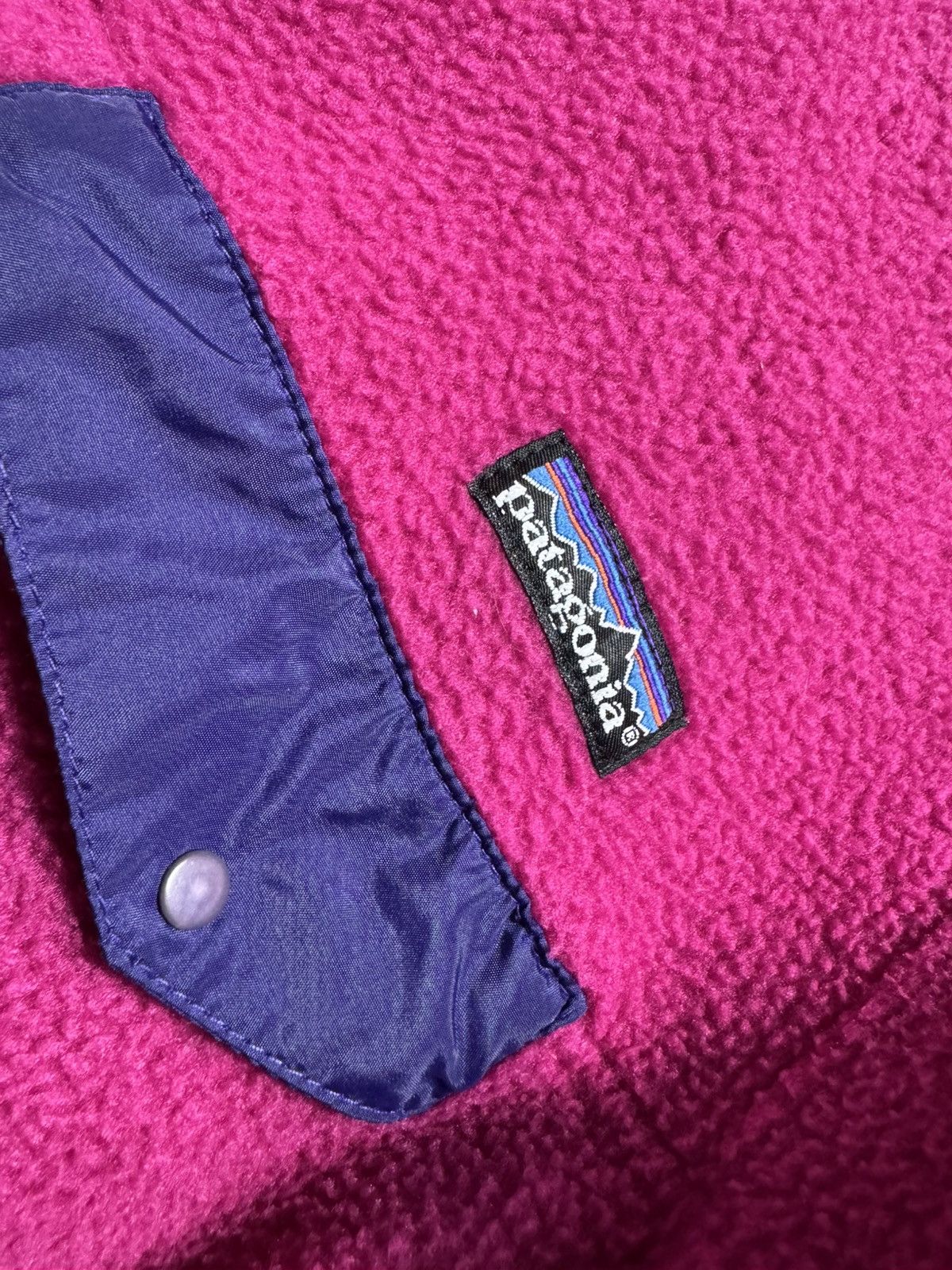 Patagonia Patagonia Synchila Vintage Fleece Sweatshirt Snap T Size US S / EU 44-46 / 1 - 5 Thumbnail