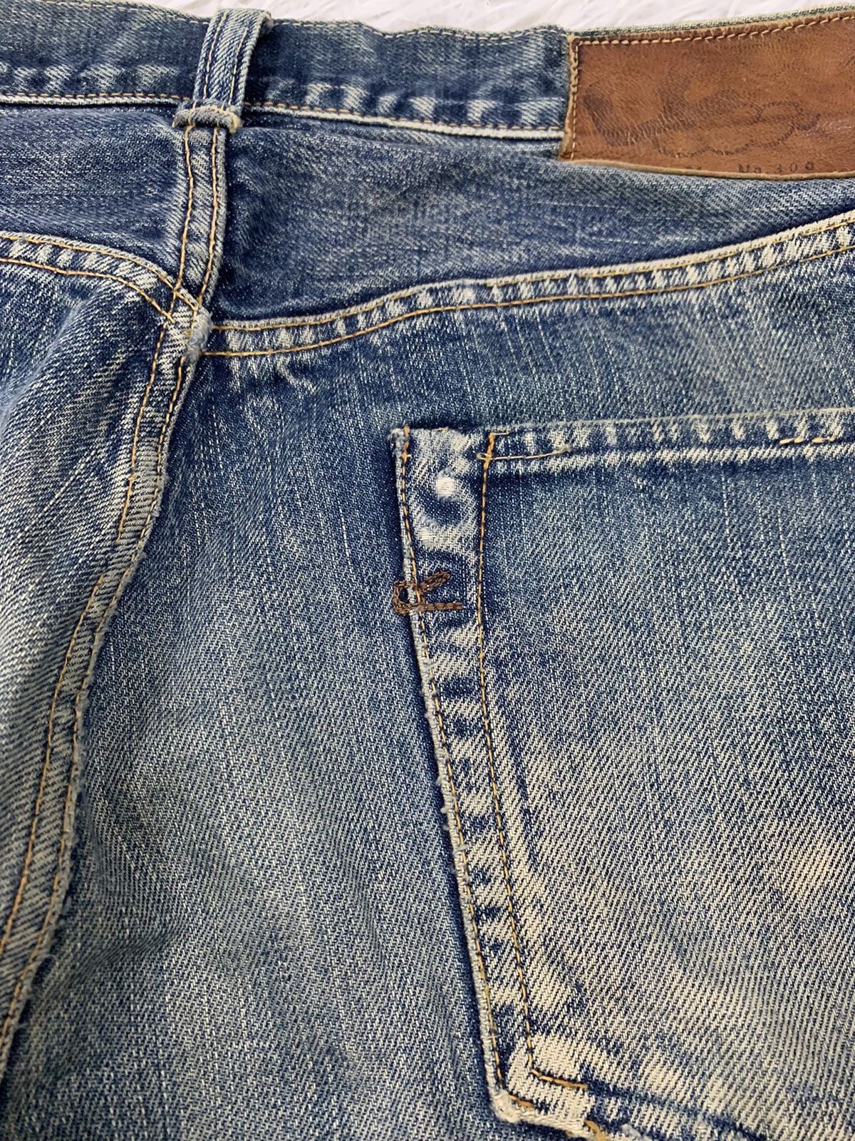 45rpm Selfedge 45rpm Denim Pants Size US 30 / EU 46 - 10 Thumbnail