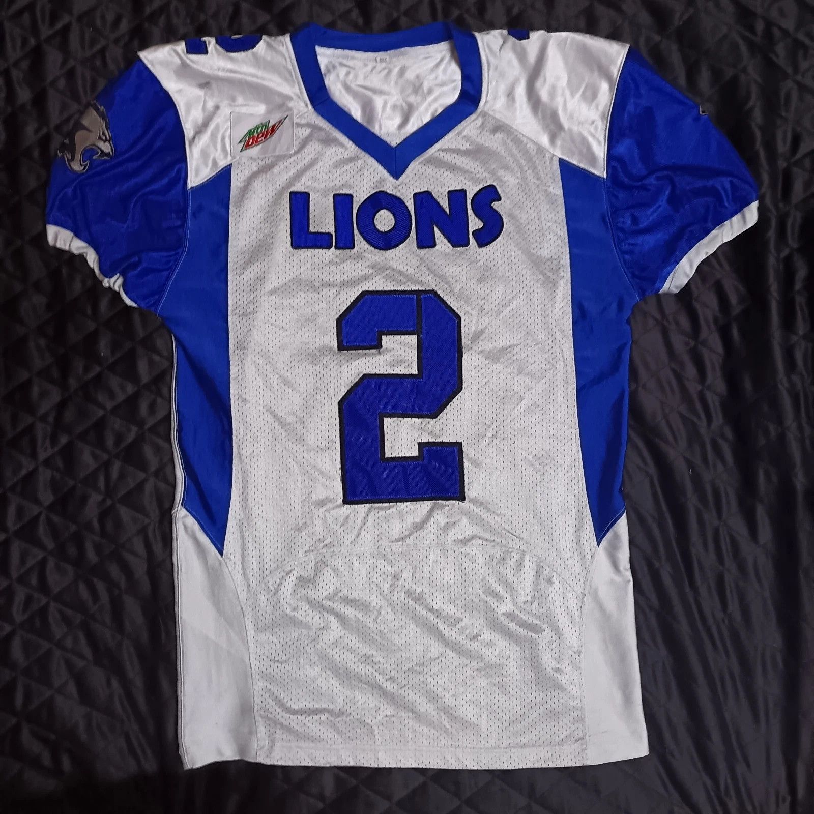 Columbus Lions Roshawn Marshall Indoor Football Jersey NCAA