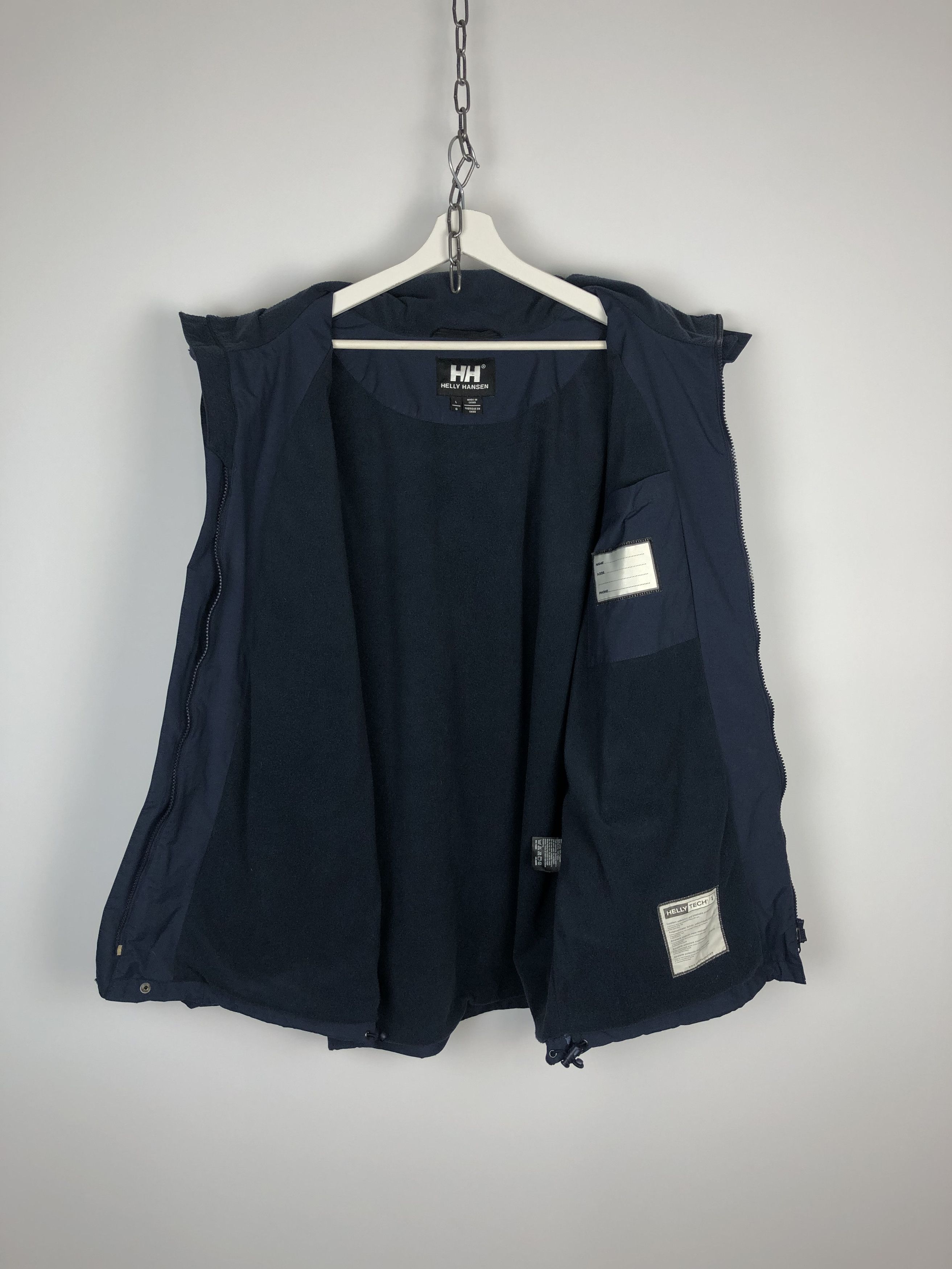 Helly Hansen Helly Hansen Vintage Jacket Helly Tech System Blue size L Size US L / EU 52-54 / 3 - 9 Thumbnail