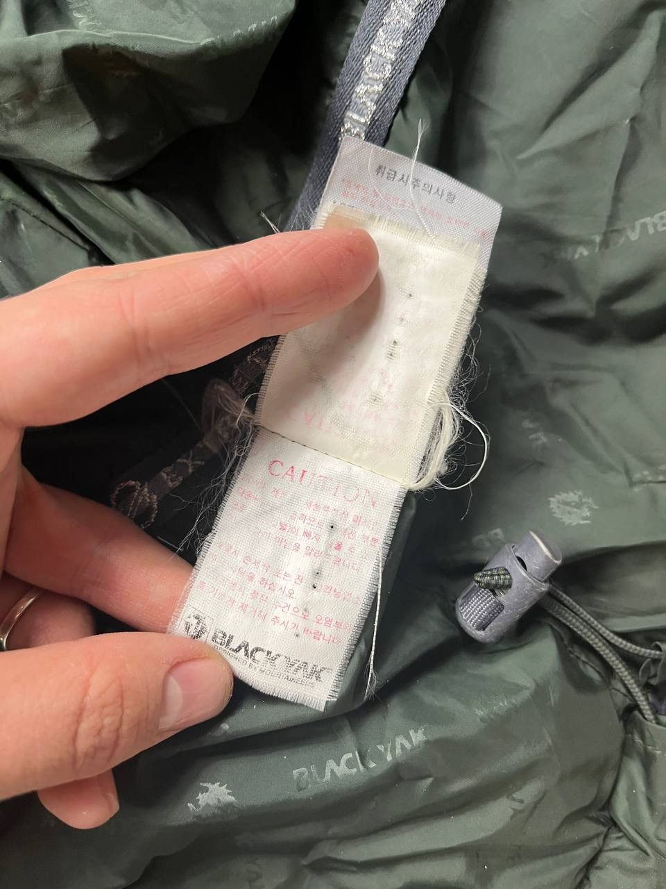 BLACKYAK 00’s BLACK YAK RARE KOREAN GORPCORE DOWN PUFFER JACKET Y2K Size US M / EU 48-50 / 2 - 14 Thumbnail