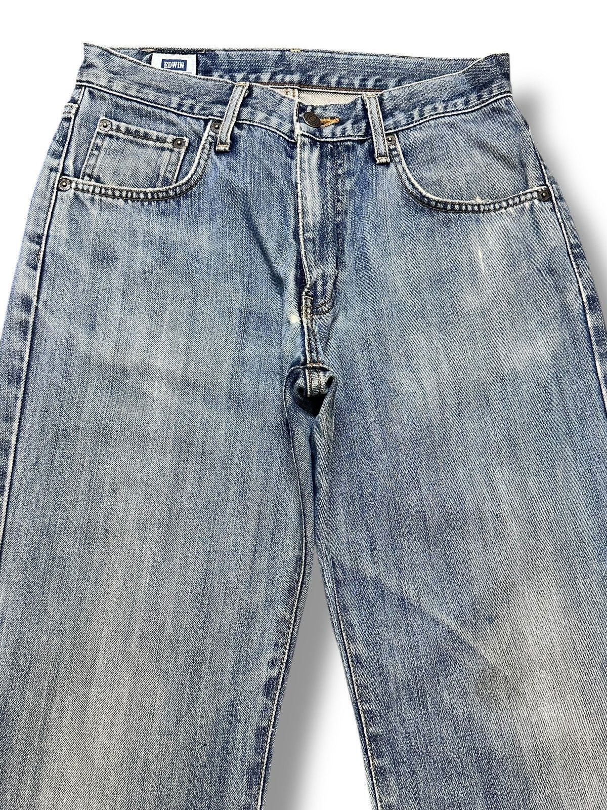 Edwin Edwin Vintage Wideleg Loose Style With Faded Wash Size US 28 / EU 44 - 3 Thumbnail