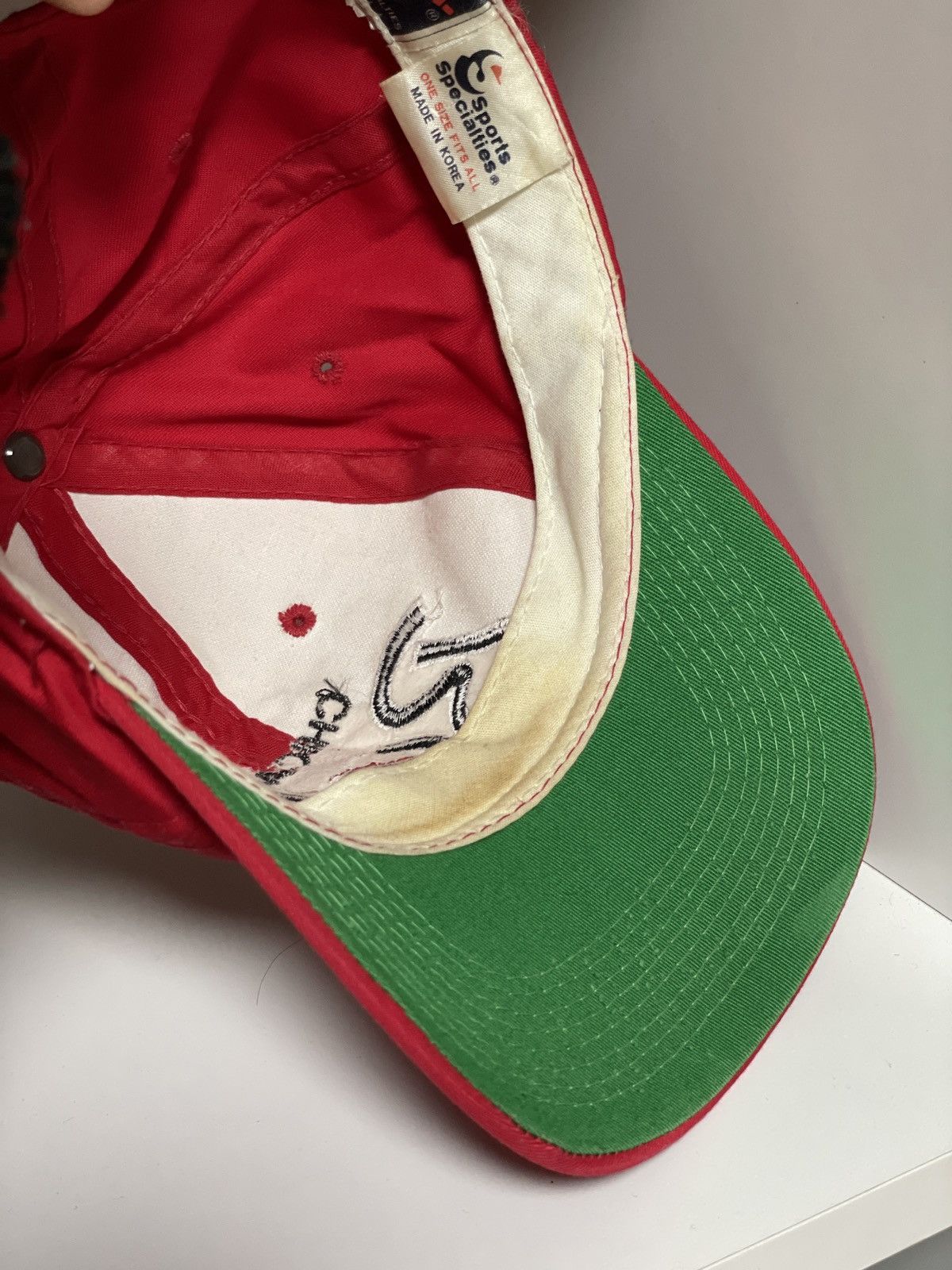 NBA Rare VNTG Chicago Bulls Rare hat Dline Blackdoom NBA Y2K Size ONE SIZE - 9 Thumbnail
