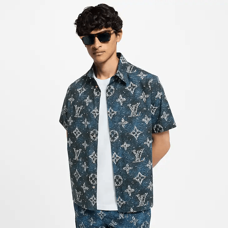 Louis Vuitton Printed Monogram Short-Sleeved Shirt Size US S / EU 44-46 / 1 - 2 Thumbnail