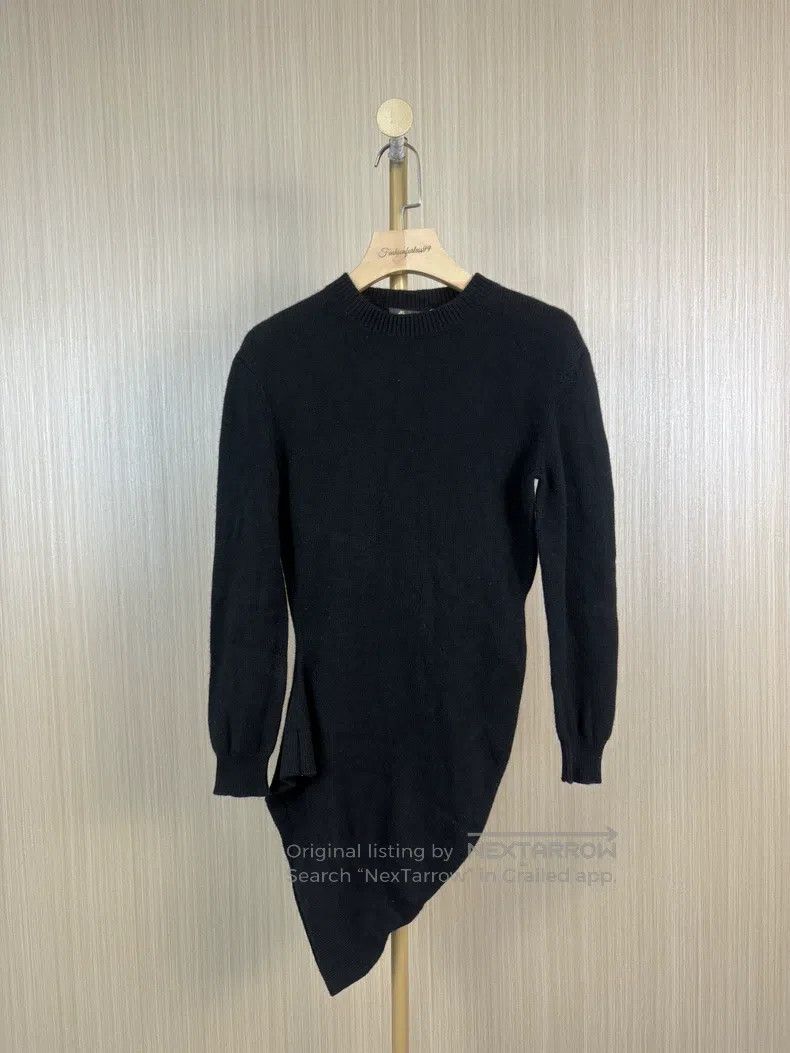 Loro Piana Loro Piana Black Irregular Cashmere Sweater Size XS / US 0-2 / IT 36-38 - 1 Thumbnail