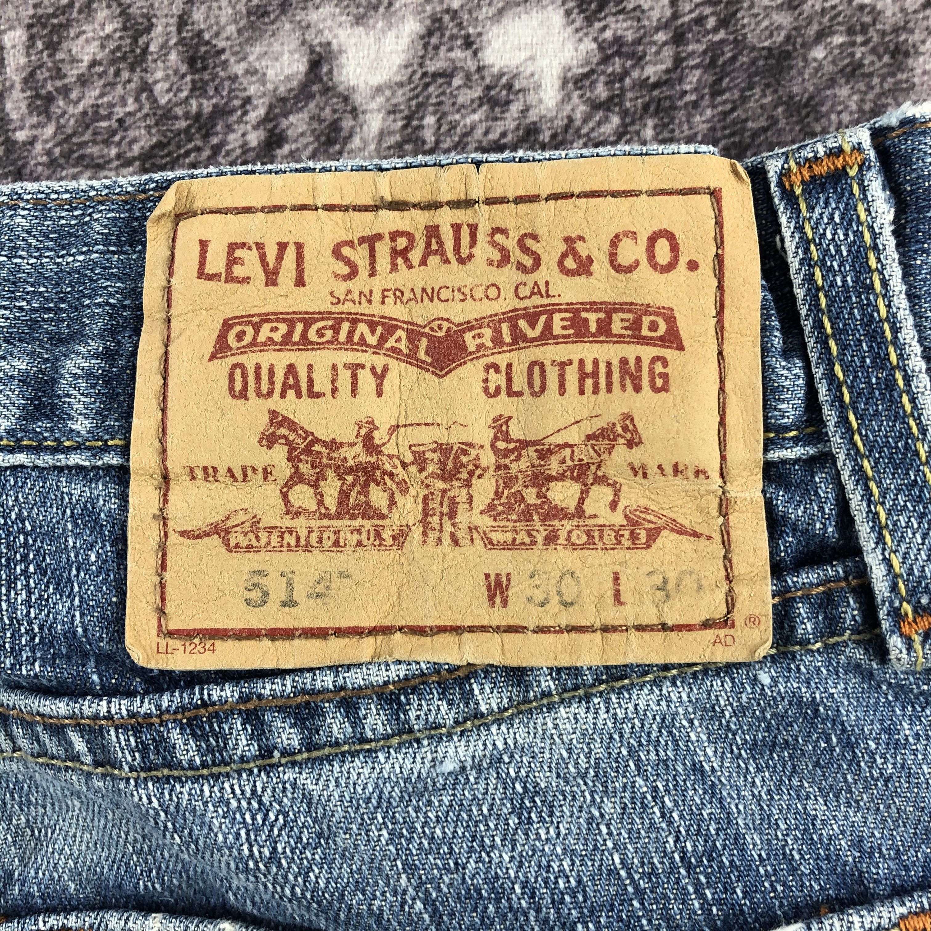 Levi's × Vintage Vintage Blue Wash Levis 514 Jeans-JM3137 Size US 31 - 6 Thumbnail