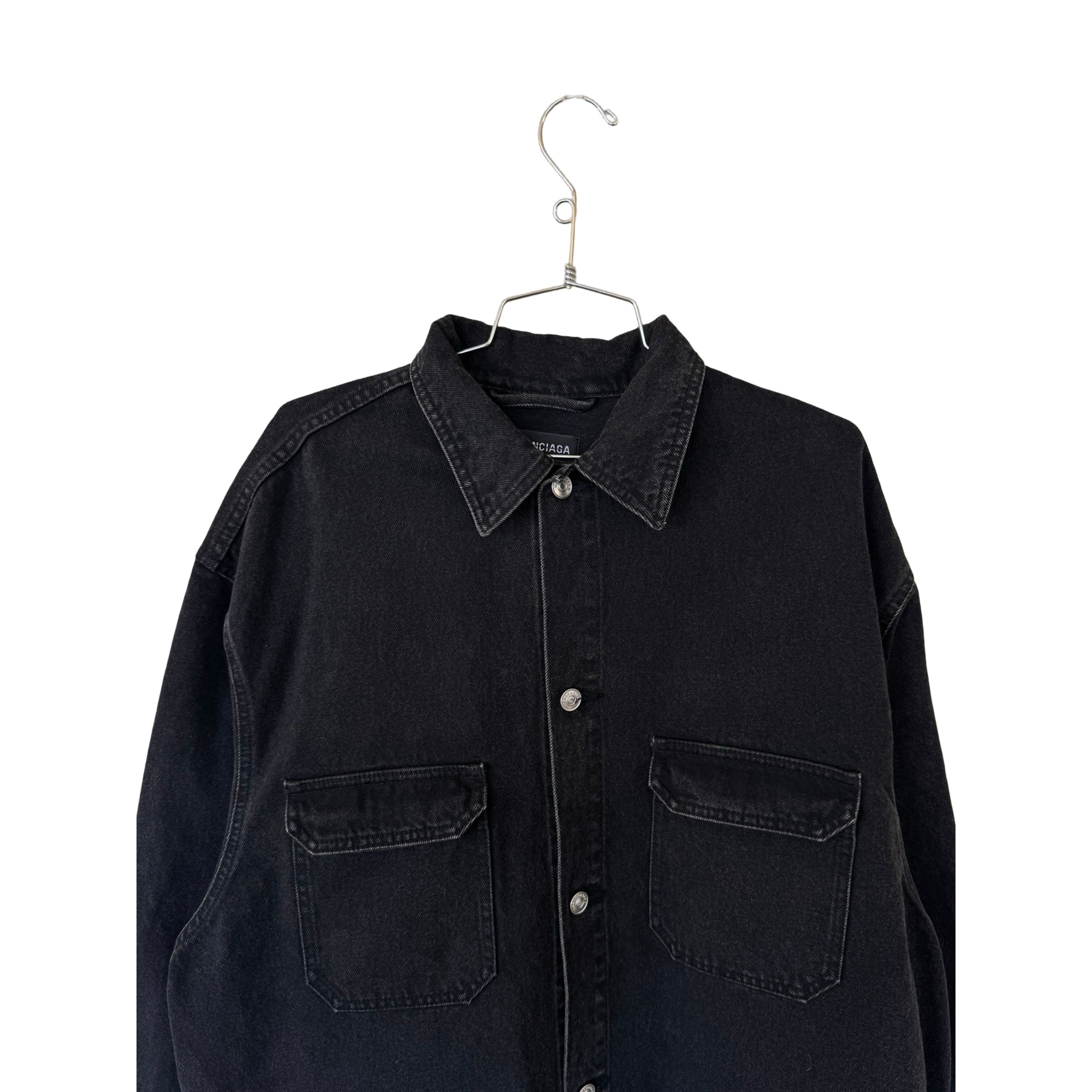 Balenciaga Balenciaga Feel Fine 1969 Denim Trench Size US XL / EU 56 / 4 - 4 Thumbnail