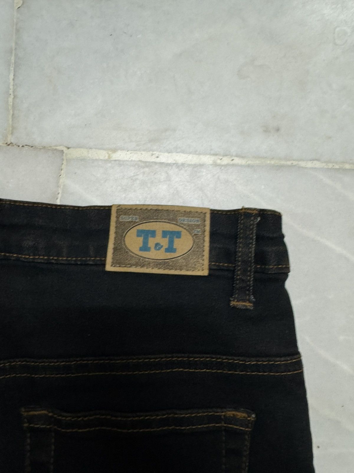 Tornado Mart TORNADO MART STYLE RARE FLARED EMBROIDERY LOGO MUDWASH JAPAN Size US 28 / EU 44 - 14 Thumbnail
