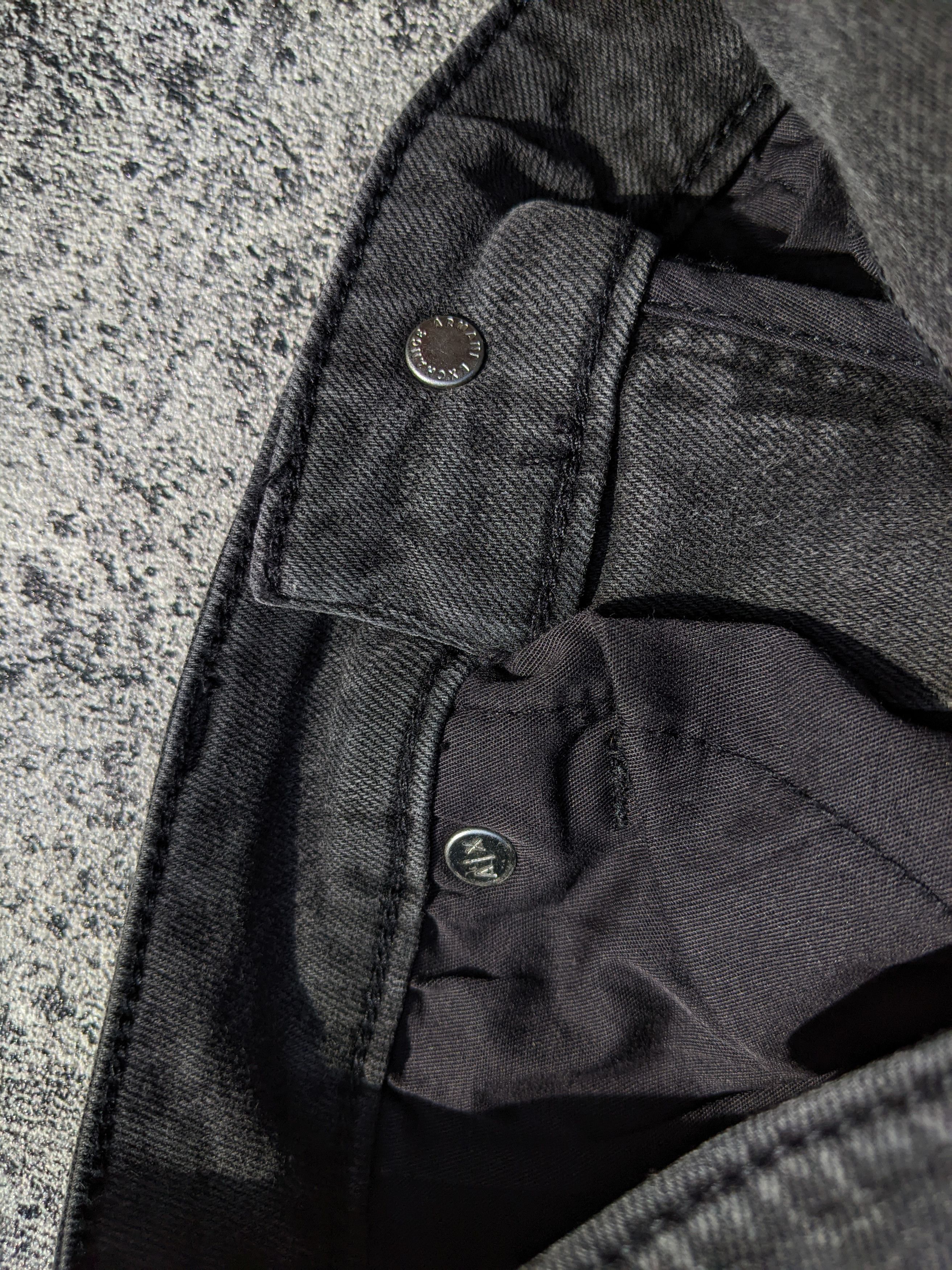 Armani × Armani Exchange × Designer Armani Exchange J69 Skinny Washed Jeans Size 25" / US 0 / IT 36 - 10 Thumbnail