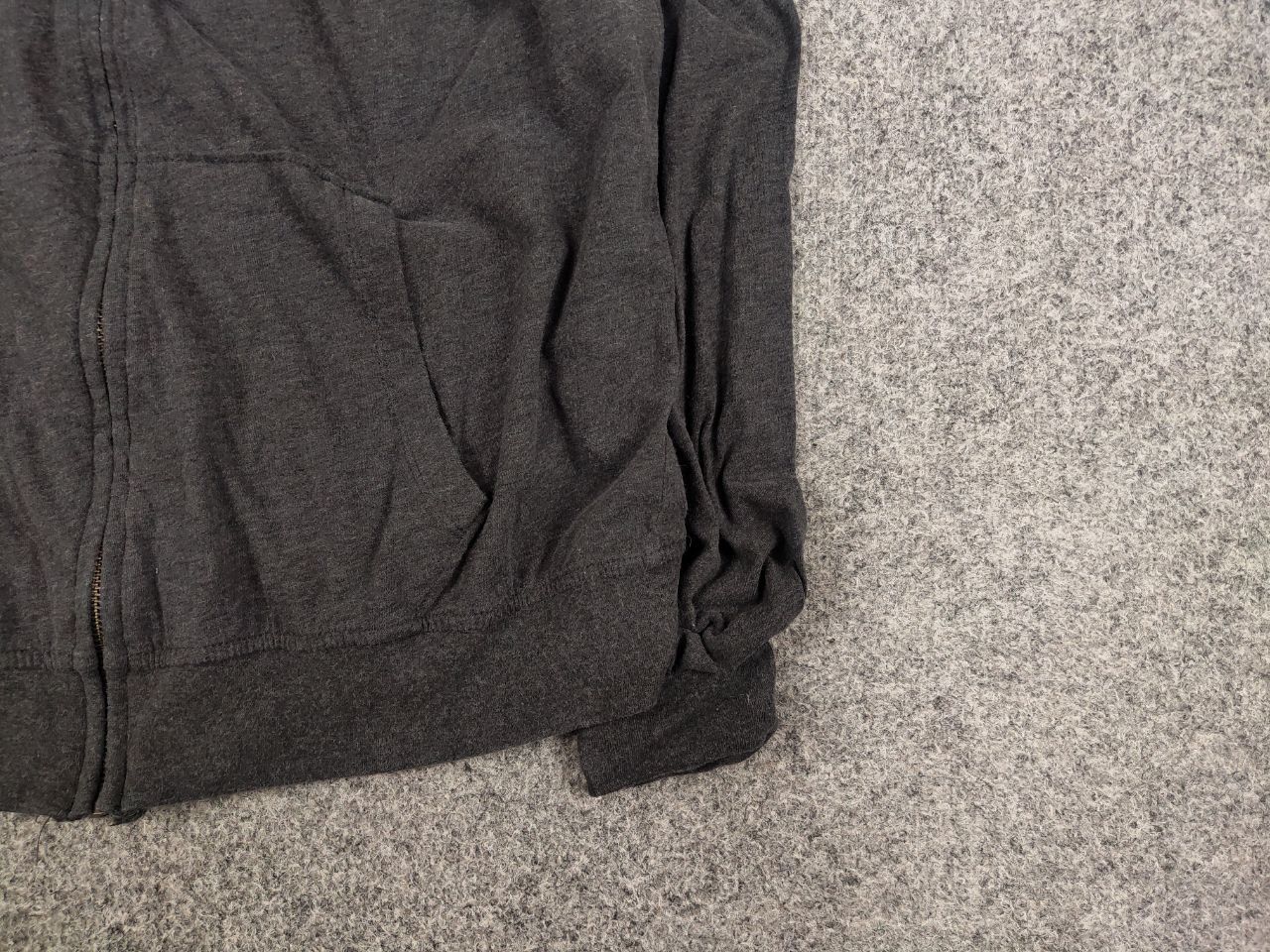 Allsaints Allsaints Brace Dark Gray Full Zip Light Hoodie Size US L / EU 52-54 / 3 - 10 Thumbnail