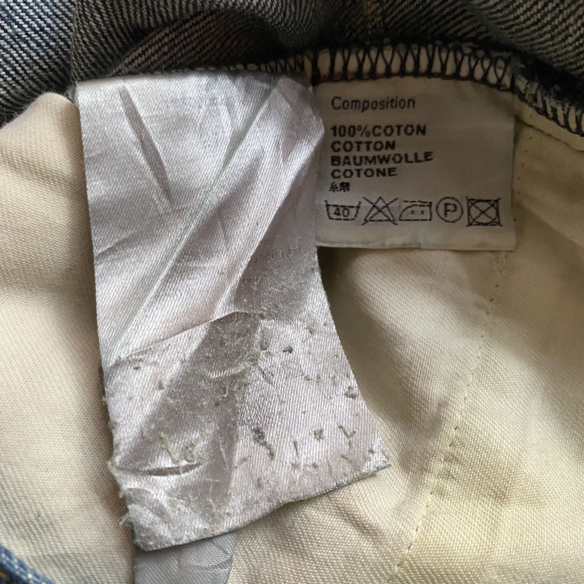 Dior Dior Homme Faded Denim KVA Era Size US 27 - 11 Thumbnail