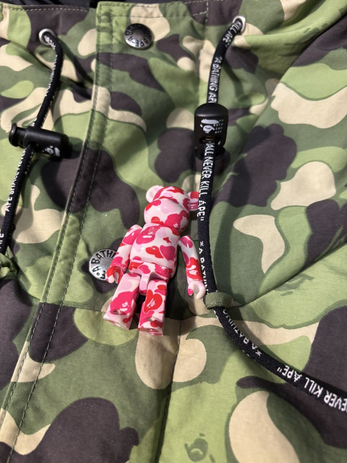 Bape Original ABC Green camo puffer Jacket Size US L / EU 52-54 / 3 - 3 Thumbnail