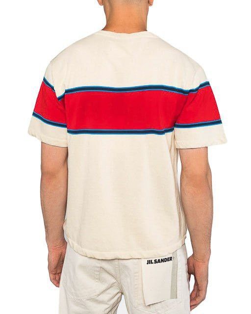 Jil Sander JIL SANDER+ / Striped knit T-shirt Size US S / EU 44-46 / 1 - 5 Thumbnail