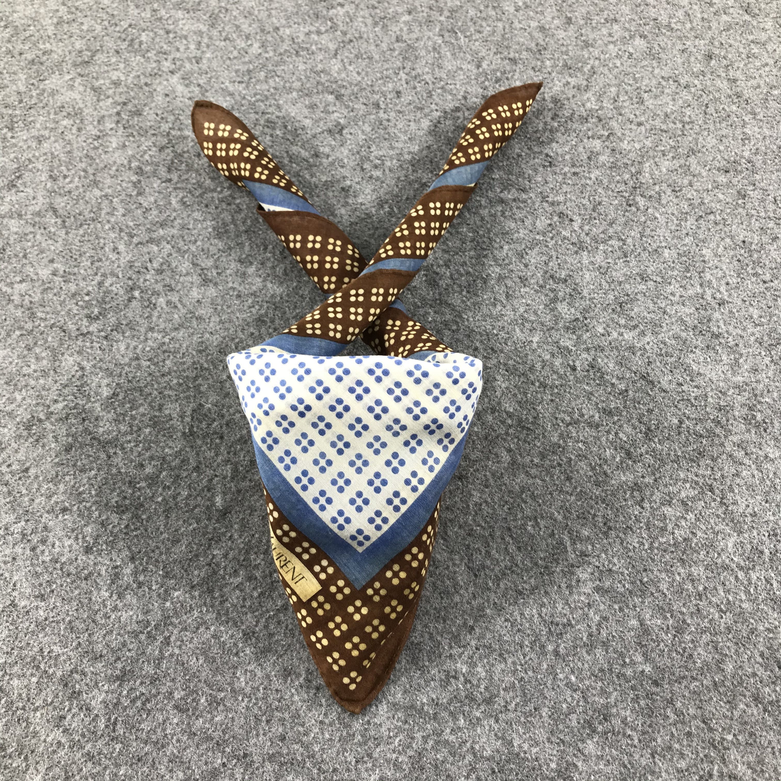 Yves Saint Laurent Yves Saint Laurent Handkerchief Neckerchief Bandana H380 Size ONE SIZE - 1 Thumbnail