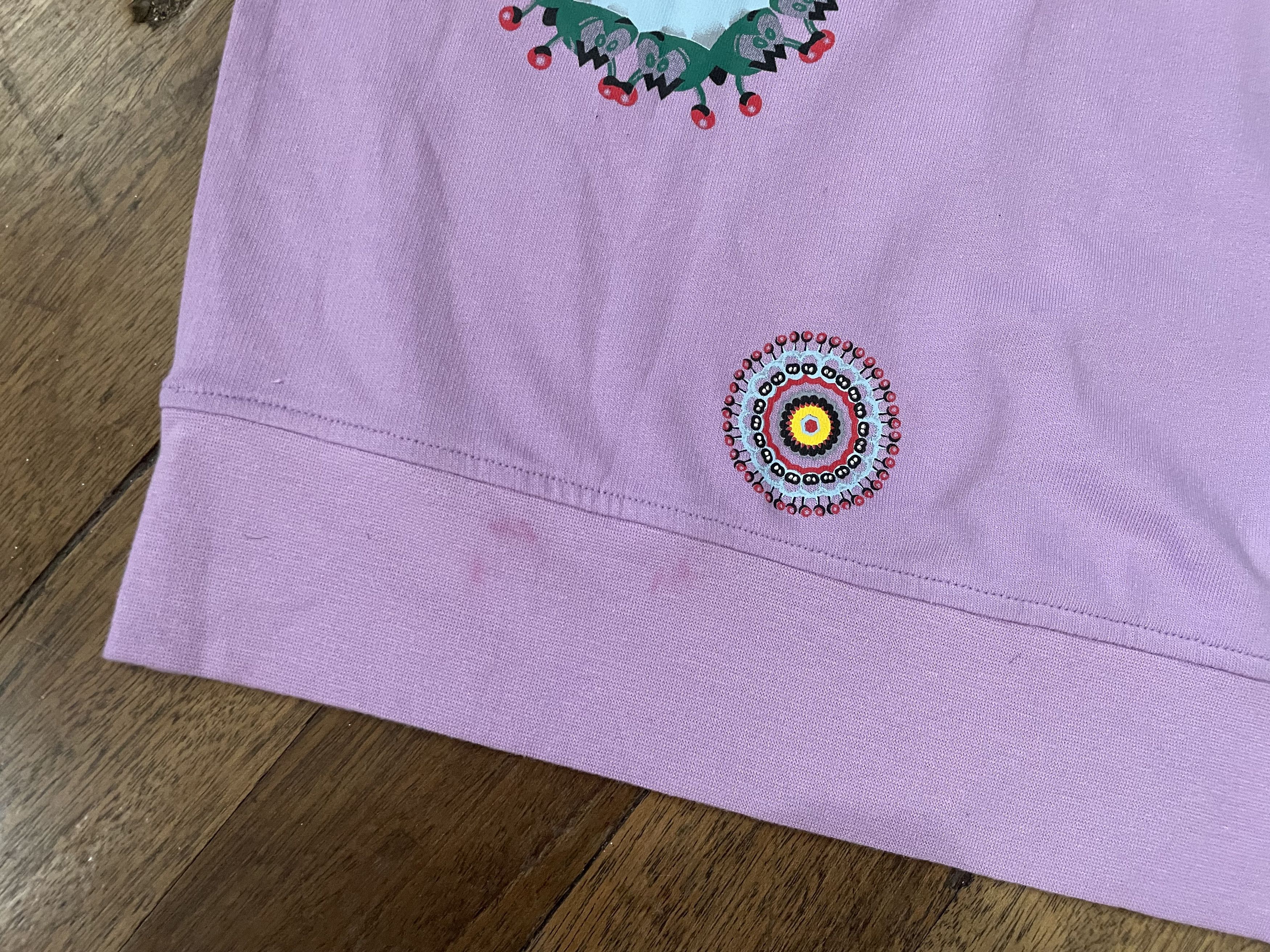 Walter Van Beirendonck Puk puk Circles logo Pullover Hoodie Size US L / EU 52-54 / 3 - 8 Thumbnail