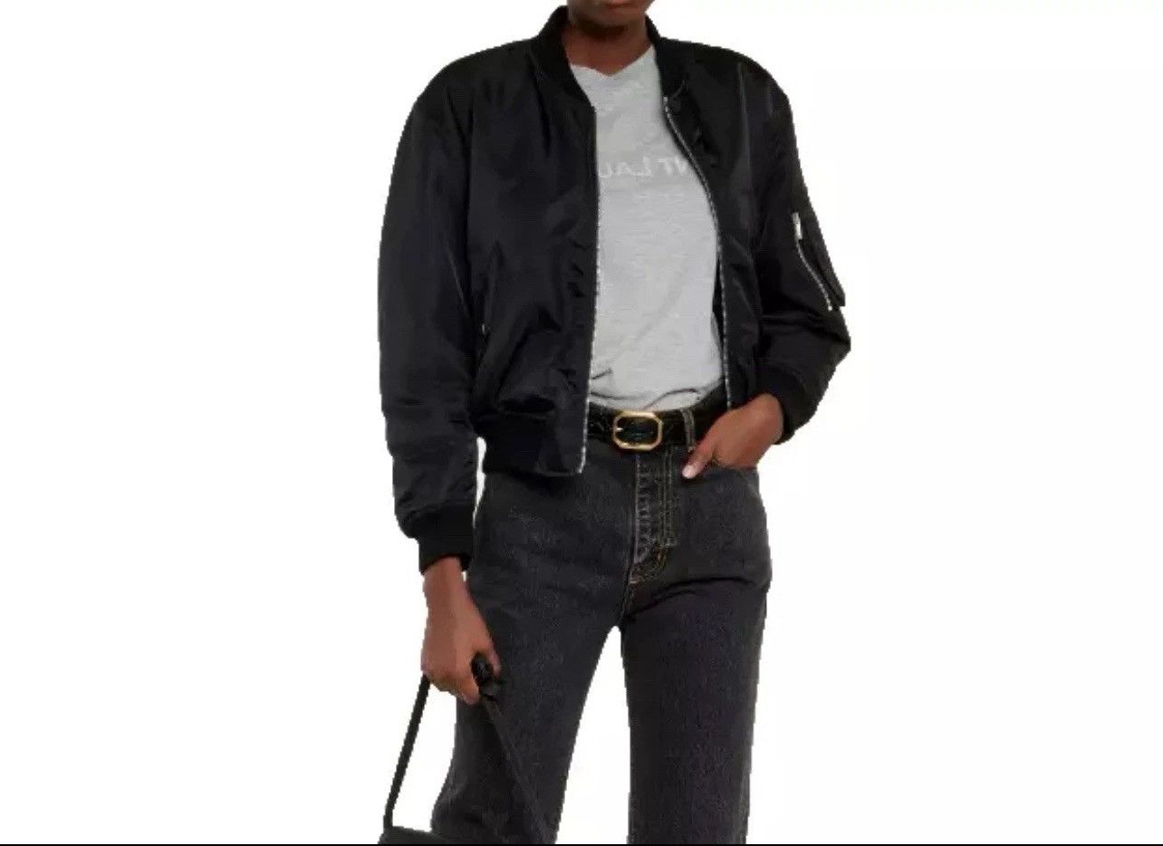 Hedi Slimane Saint laurent hedi black zip up bomber 2016 Size US S / EU 44-46 / 1 - 4 Thumbnail