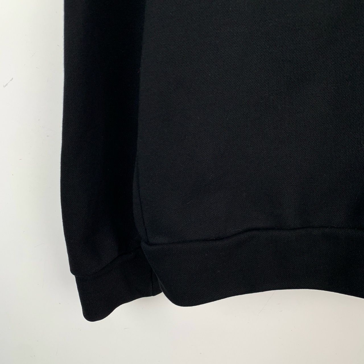 Emporio Armani Emporio Armani Black Hoodie Sweatshirt W/ Little Monster Vel Size L / US 10 / IT 46 - 4 Thumbnail